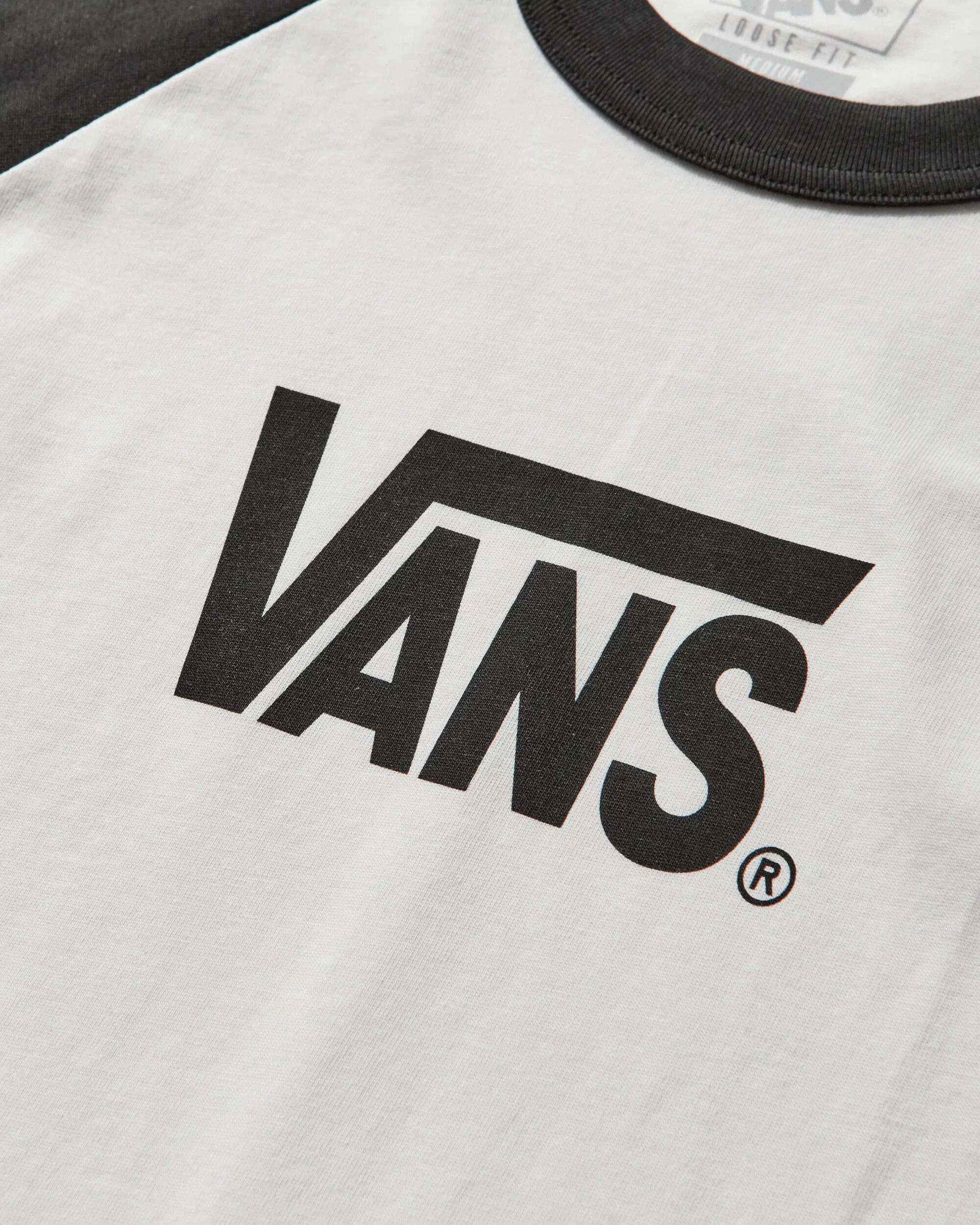 Vans Men's Core Raglan Longsleeve T-Shirt Black
