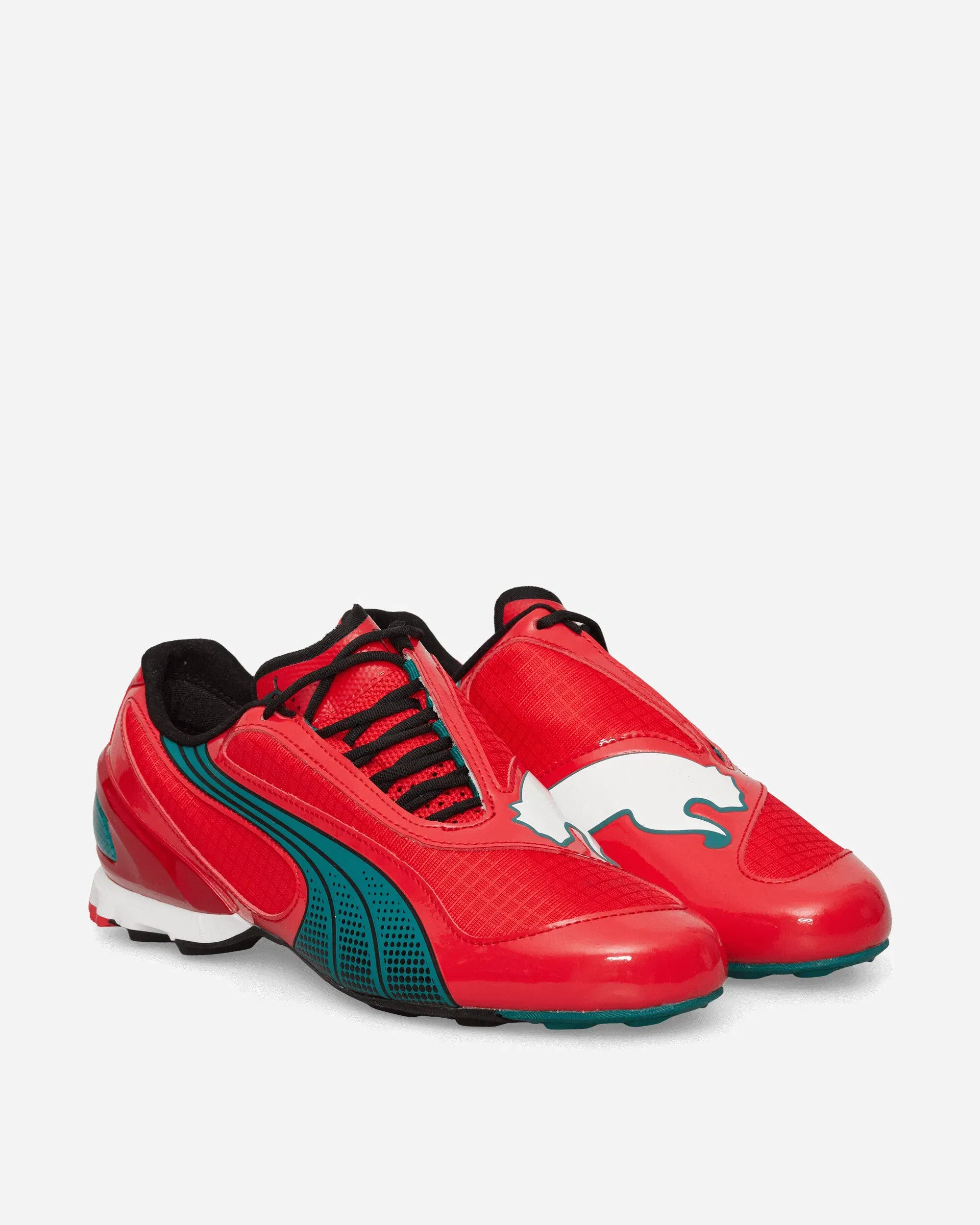 Puma V-S1 TotalEnergies CAF Africa Cup of Nations Sneakers For All Time Red / Wild Green