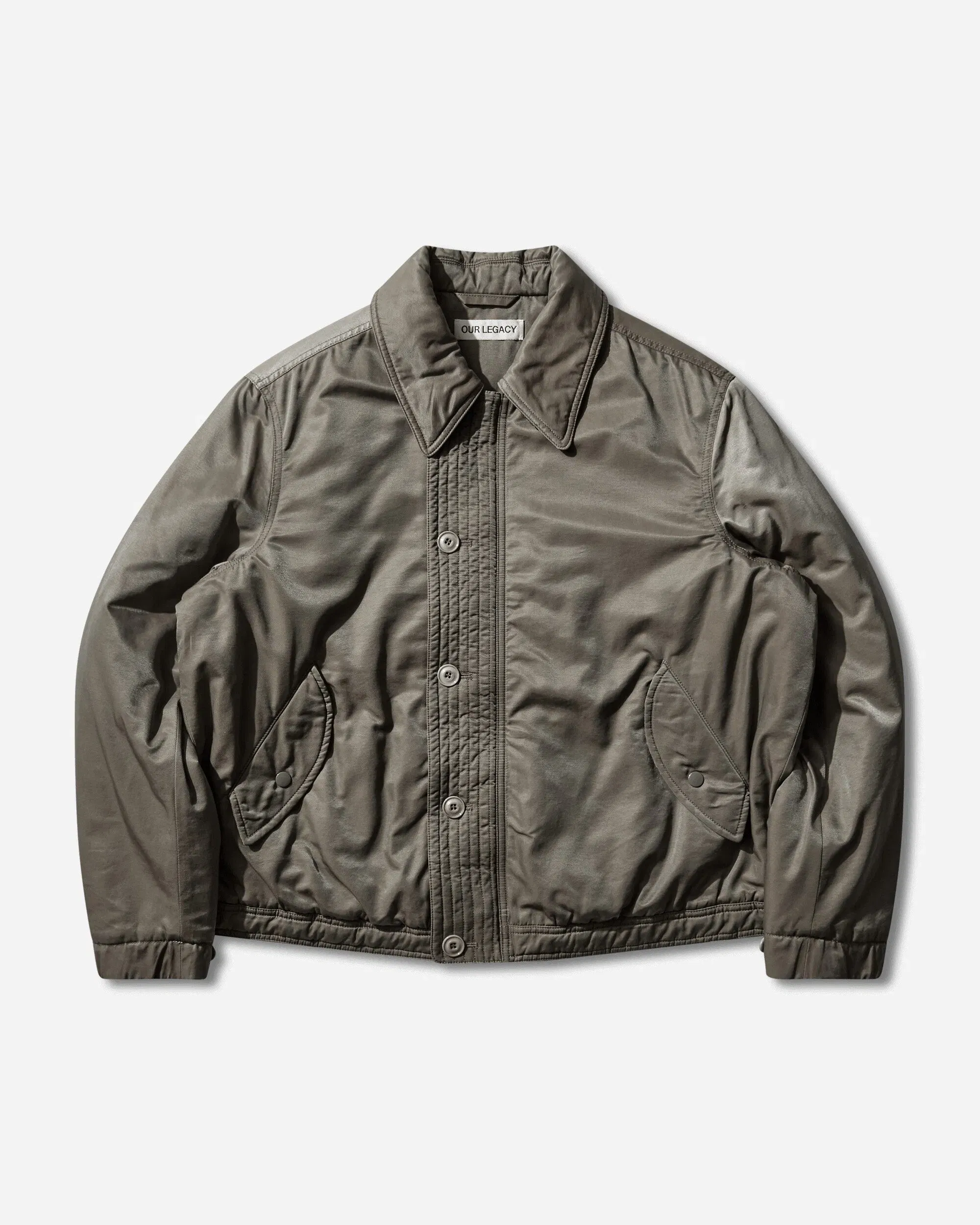 OUR LEGACY Men's Auto Jacket Taupe Smoke