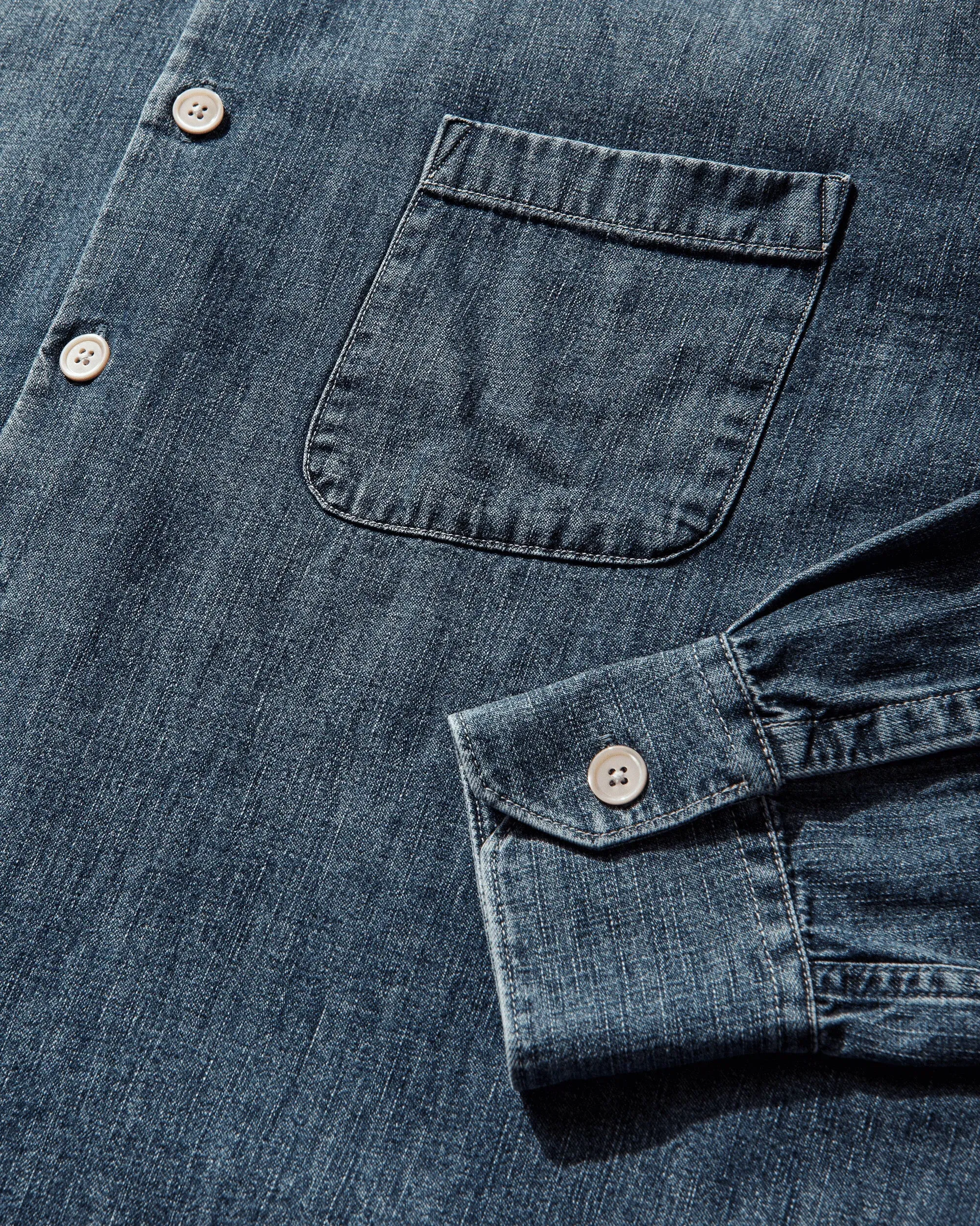 OUR LEGACY Men's Above Shirt Whatever Wash
