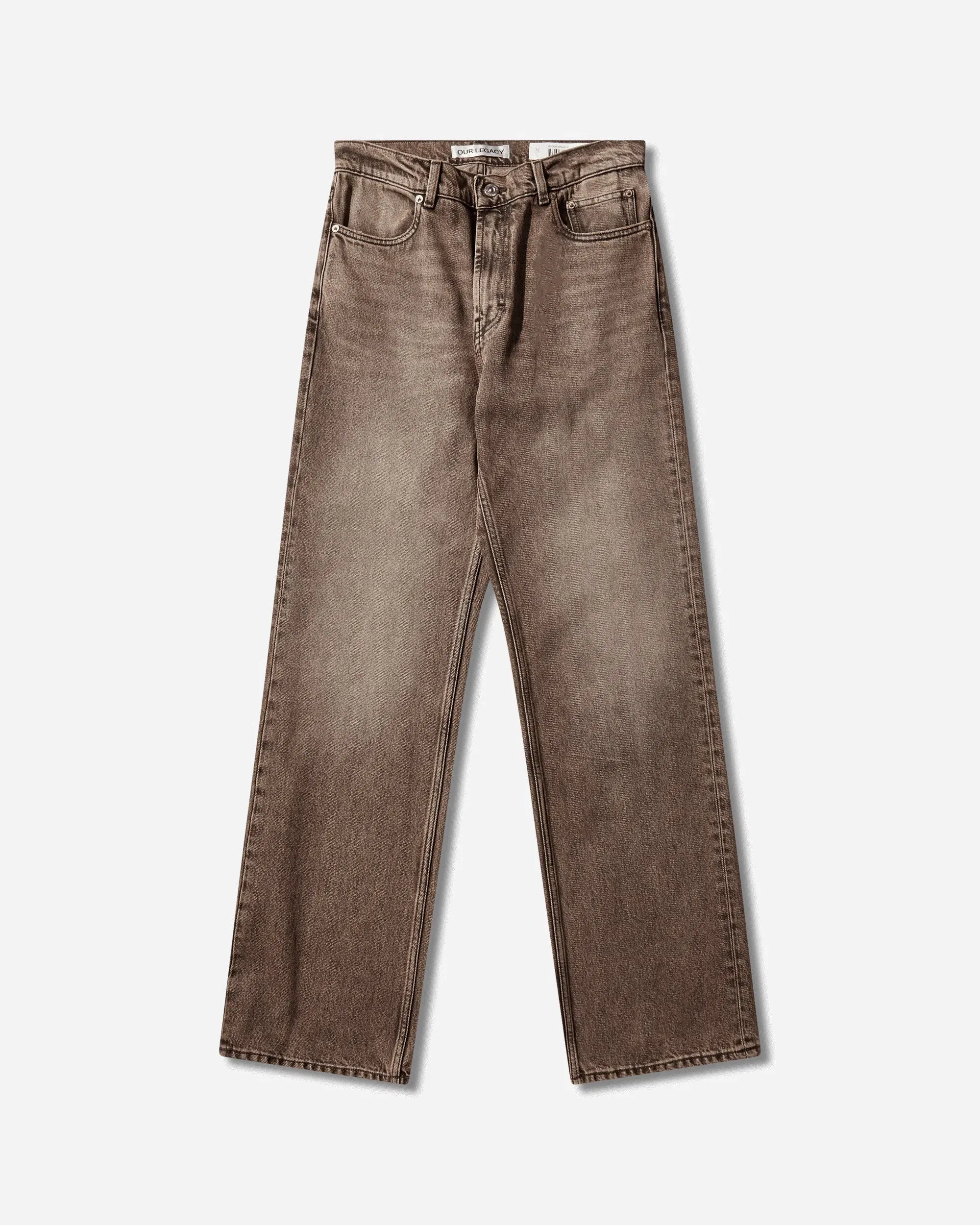 OUR LEGACY Men's Carlson Cut Jeans Clay Breeze Wash