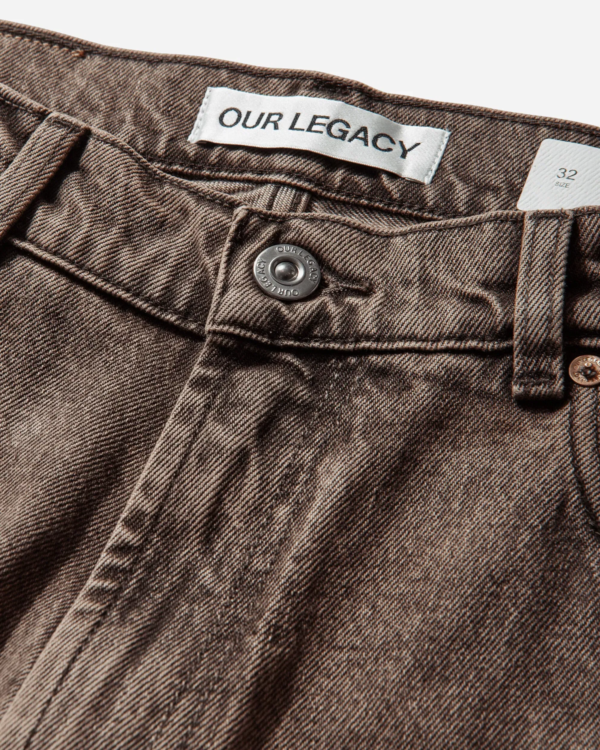 OUR LEGACY Men's Carlson Cut Jeans Clay Breeze Wash