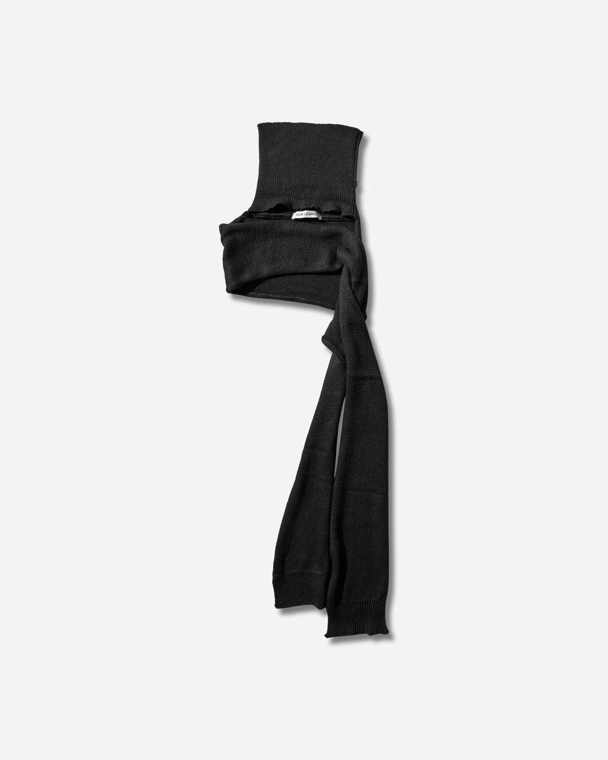 OUR LEGACY Mock Scarf Black