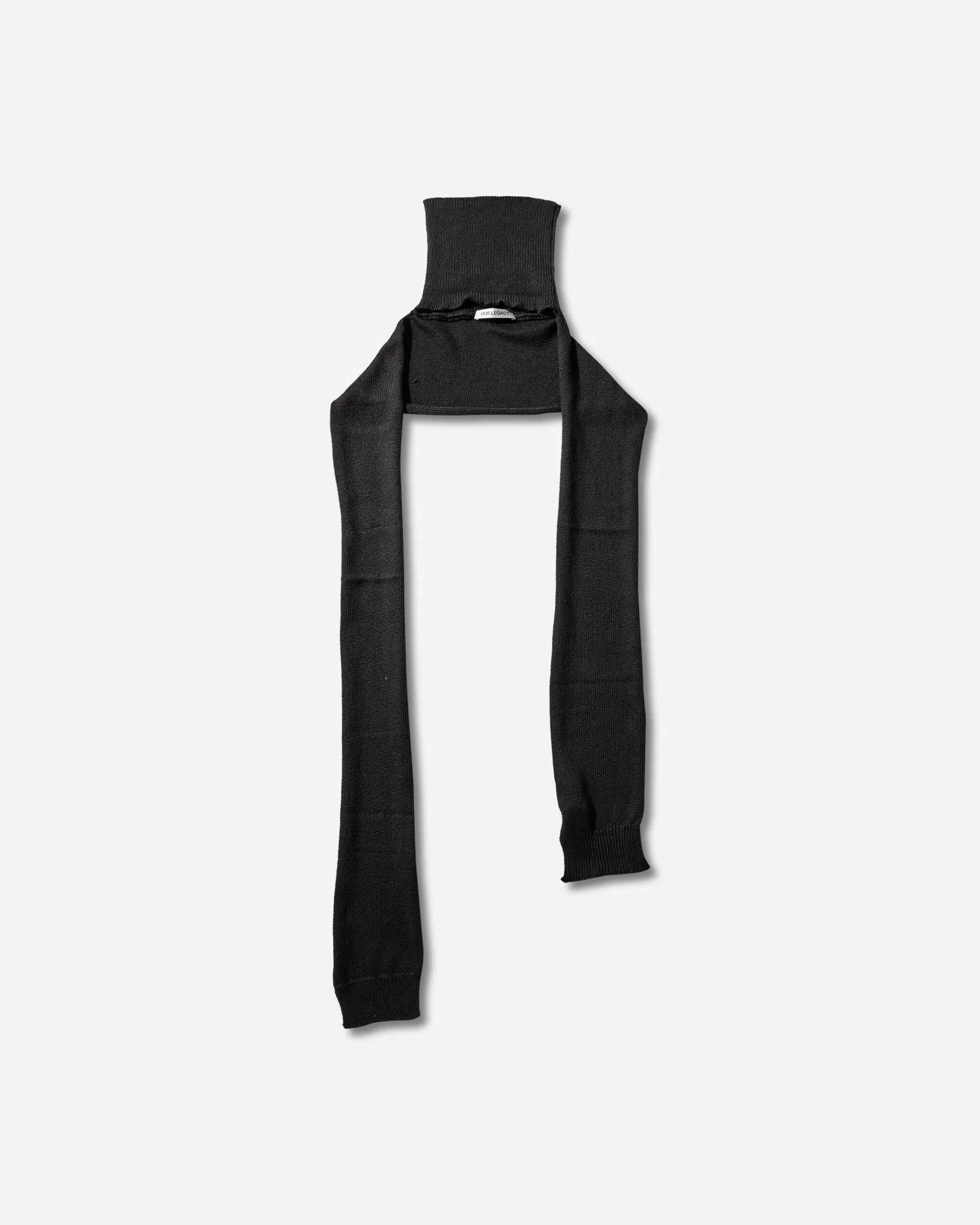 OUR LEGACY Mock Scarf Black