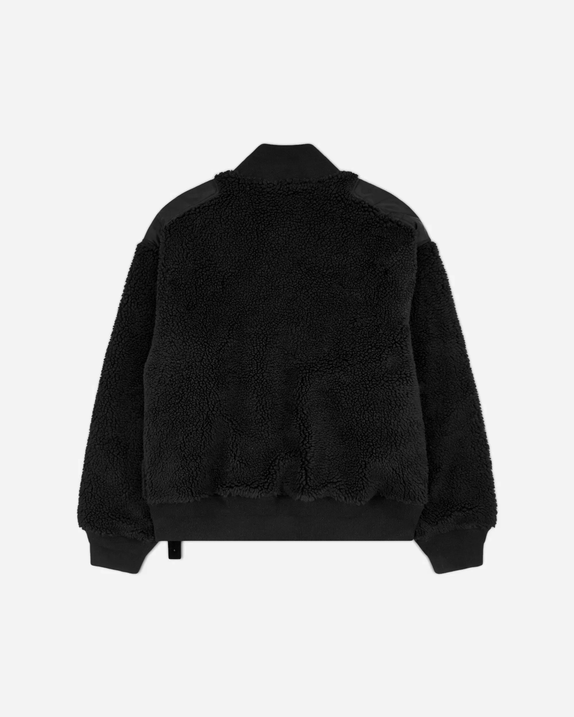 OAMC Peacemaker Men's Fleece Bomber Jacket Black