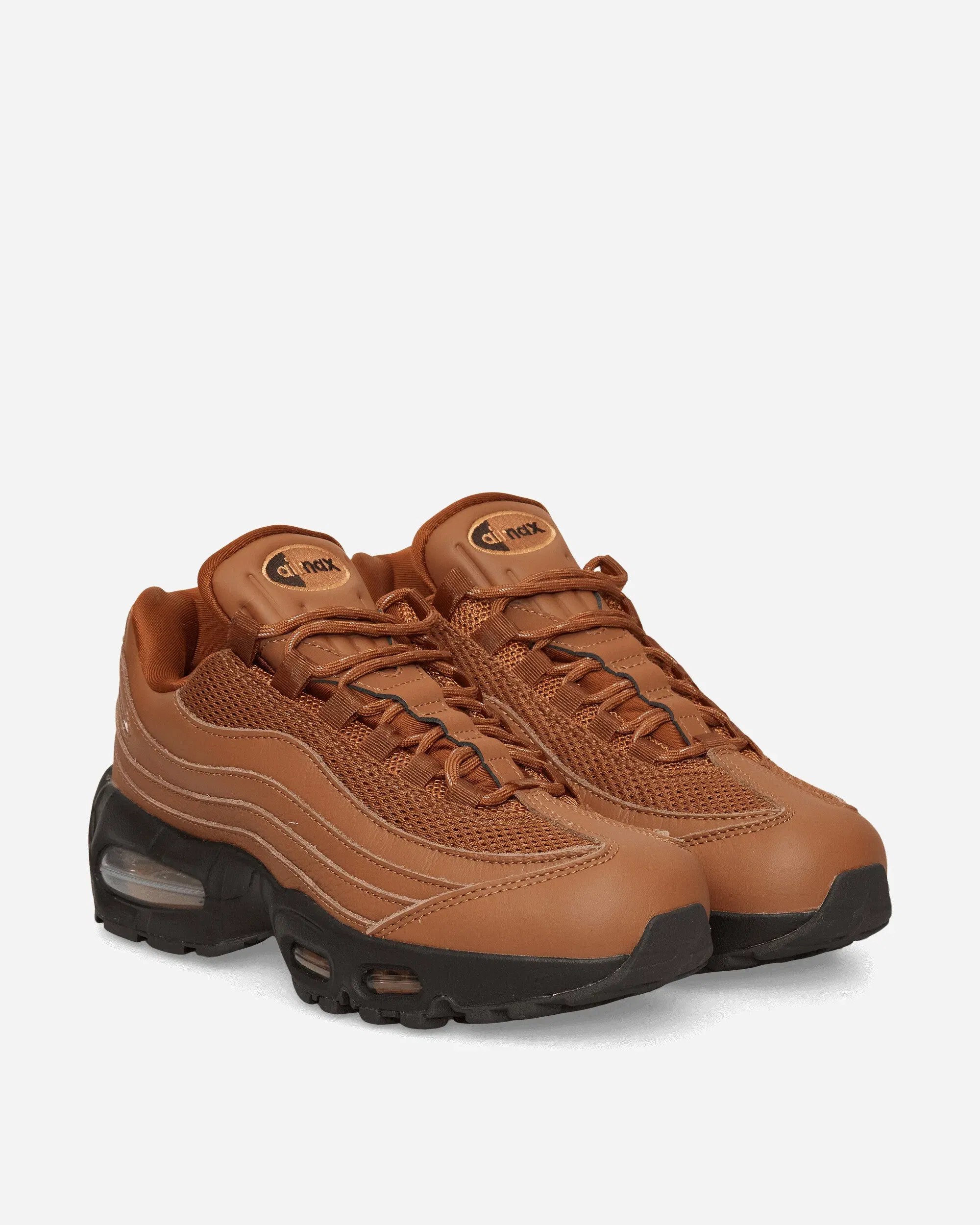 Nike Women's Air Max 95 Sneakers Light British Tan / Flax / Velvet Brown