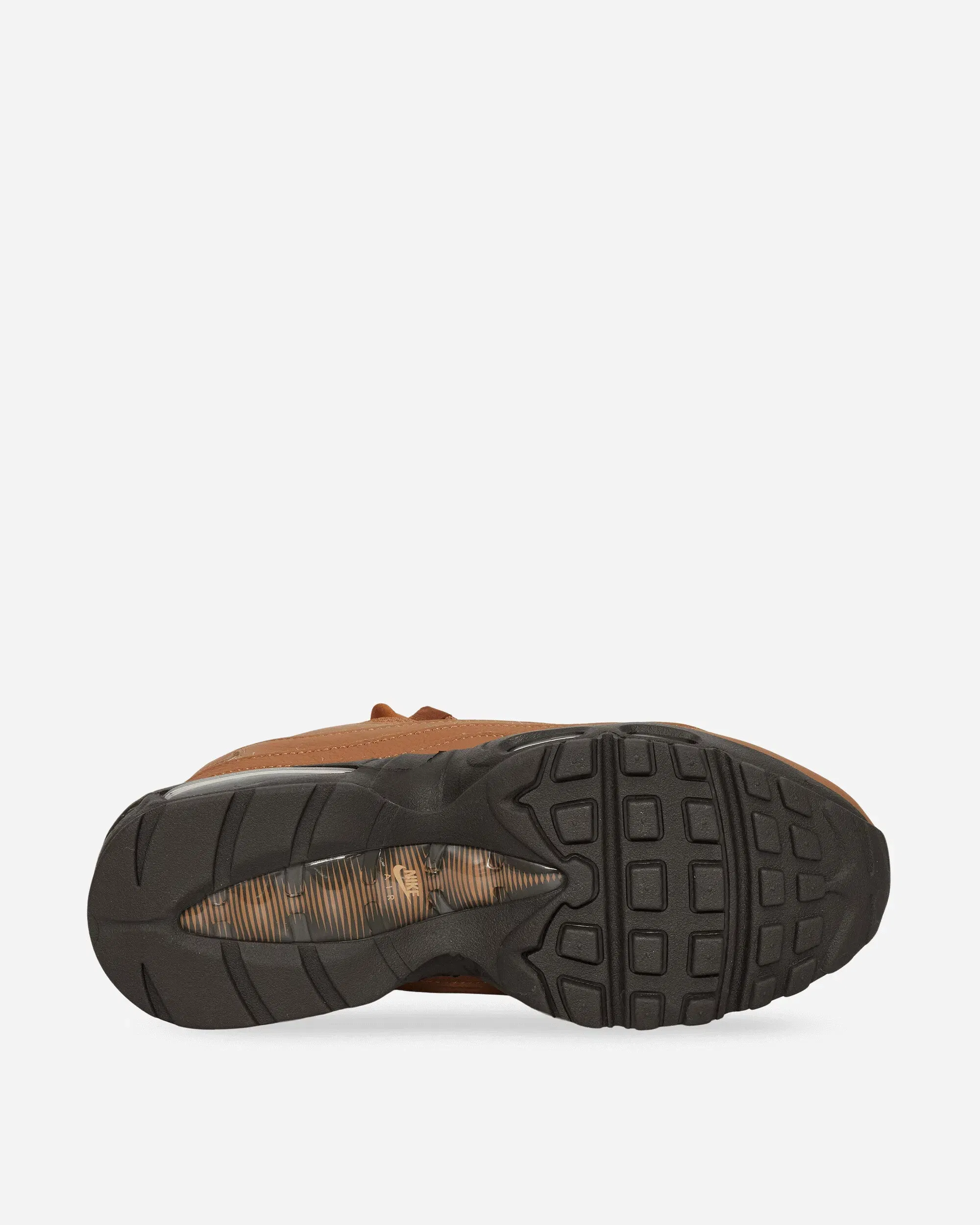 Nike Women's Air Max 95 Sneakers Light British Tan / Flax / Velvet Brown