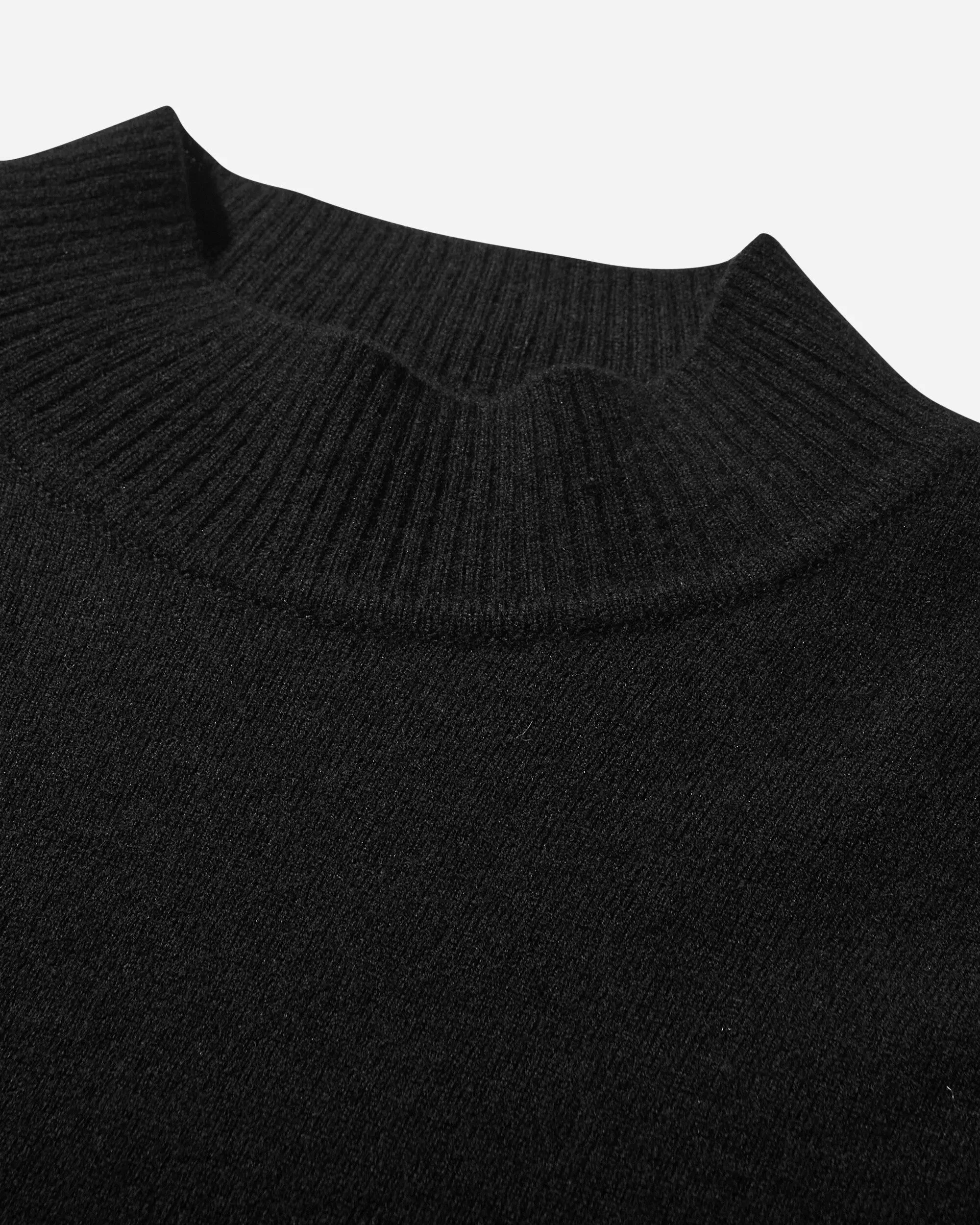 Hyein Seo Women's Military Turtleneck Sweater with Gloves Black