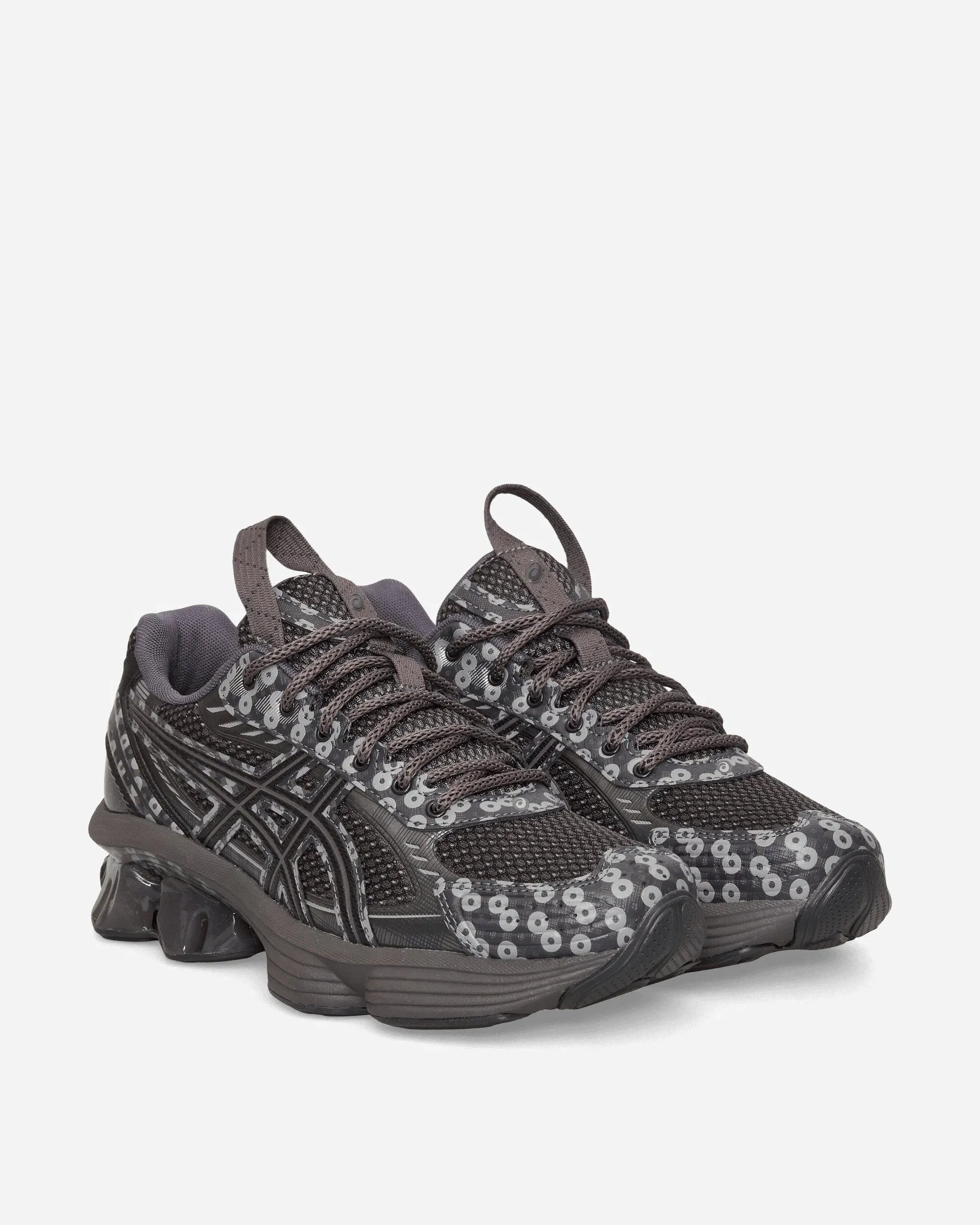 ASICS US7-S GEL-Kinetic Fluent Sneakers Obsidian Grey / Graphite Grey