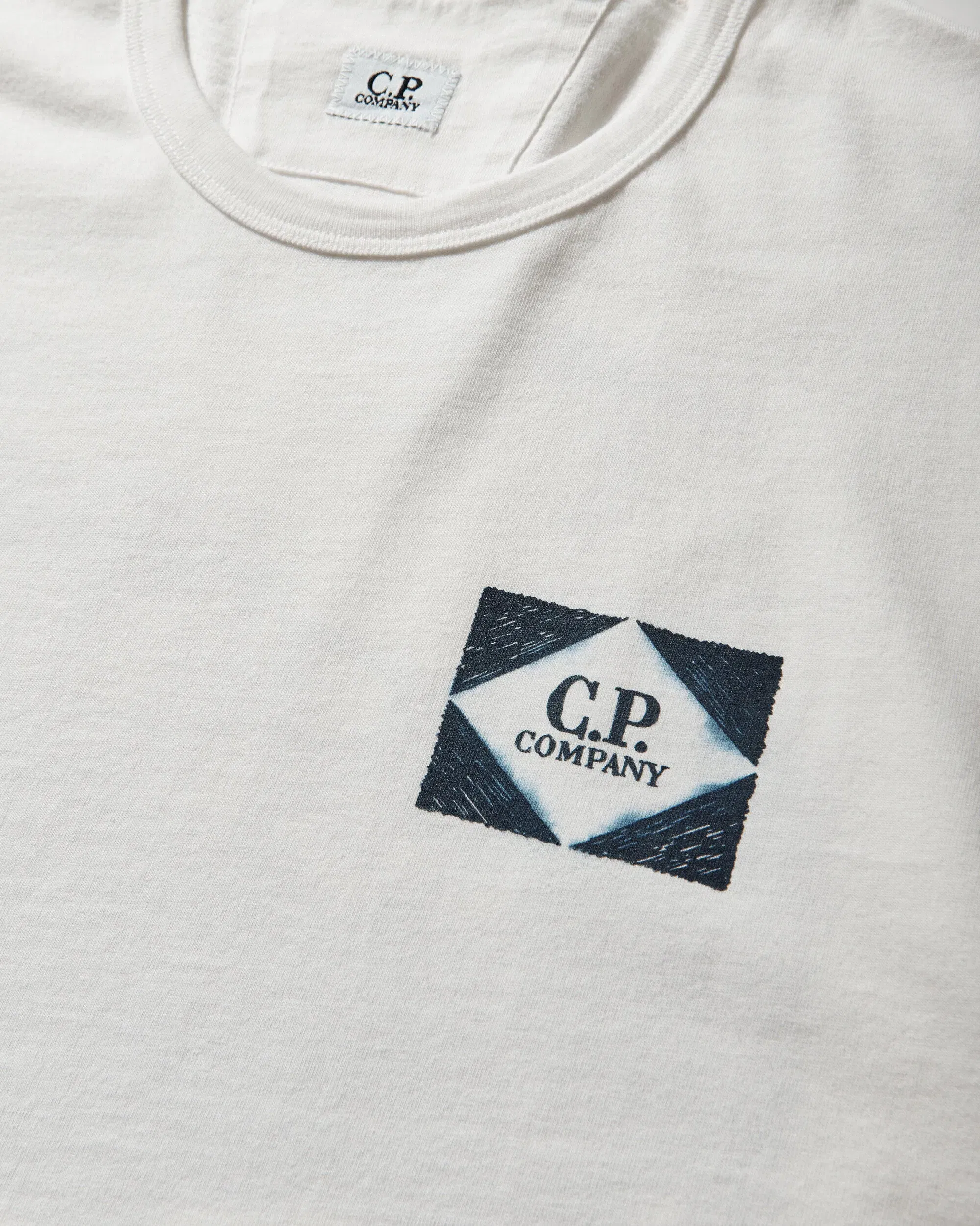 C.P. Company Men's Jersey T-Shirt Gauze White