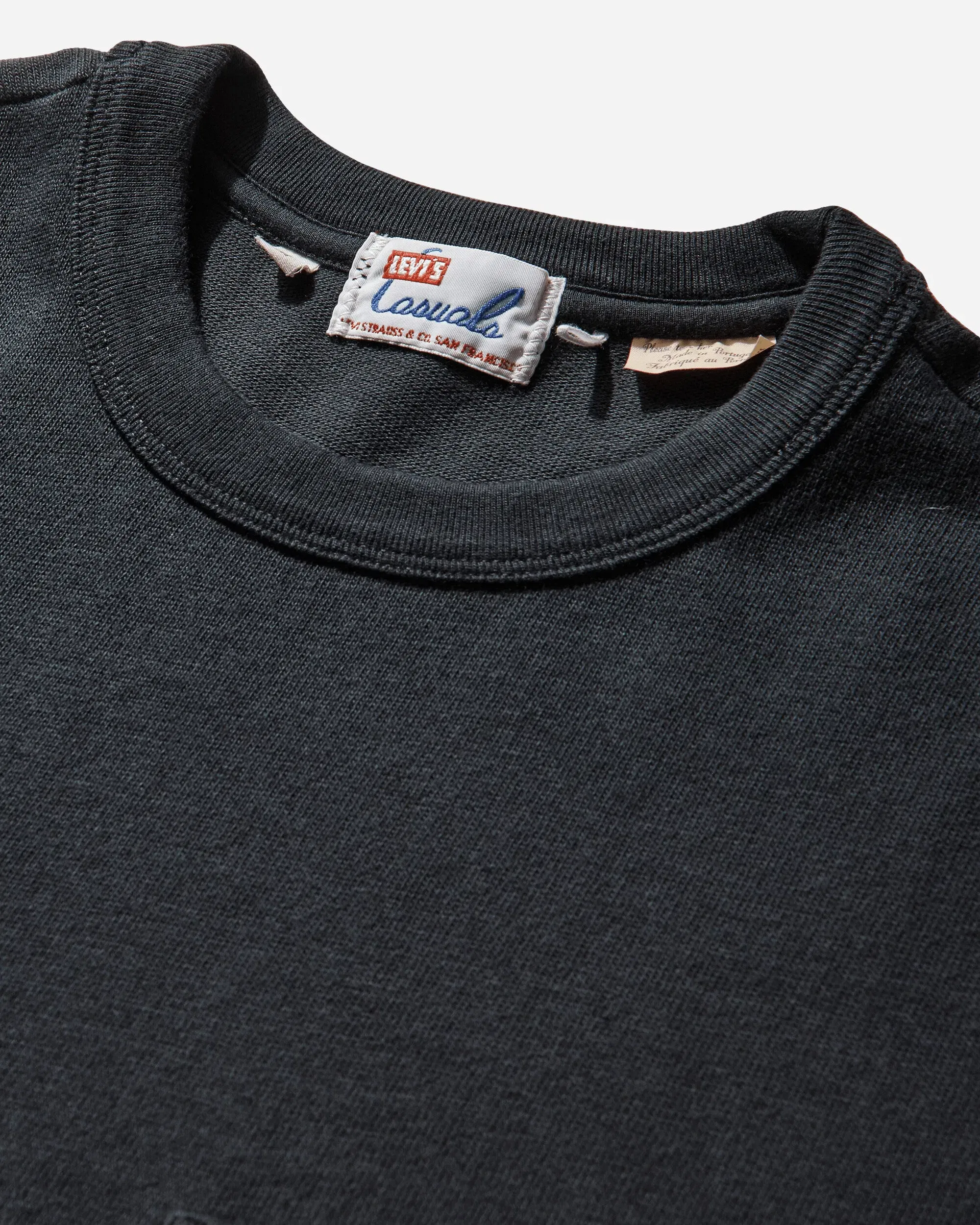 Levi's Men's 1960's Casual T-Shirt Jet Black