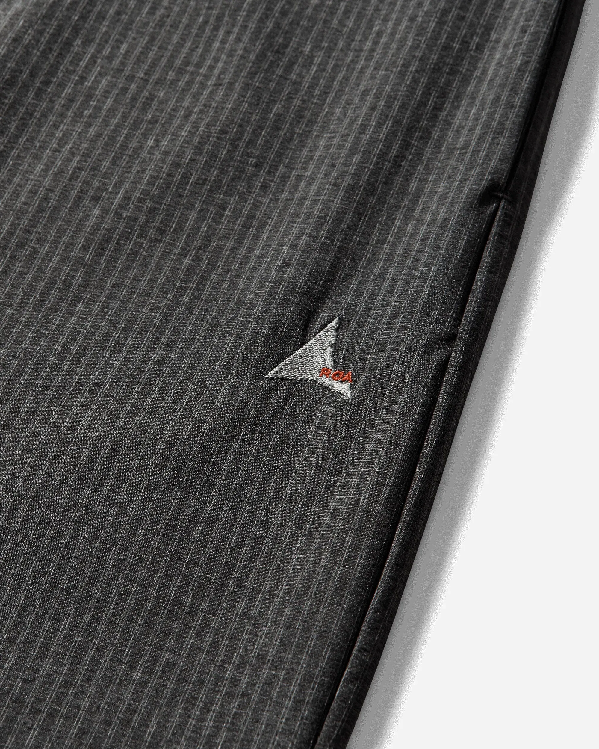 ROA Numb Pinstriped Packable Pants Black