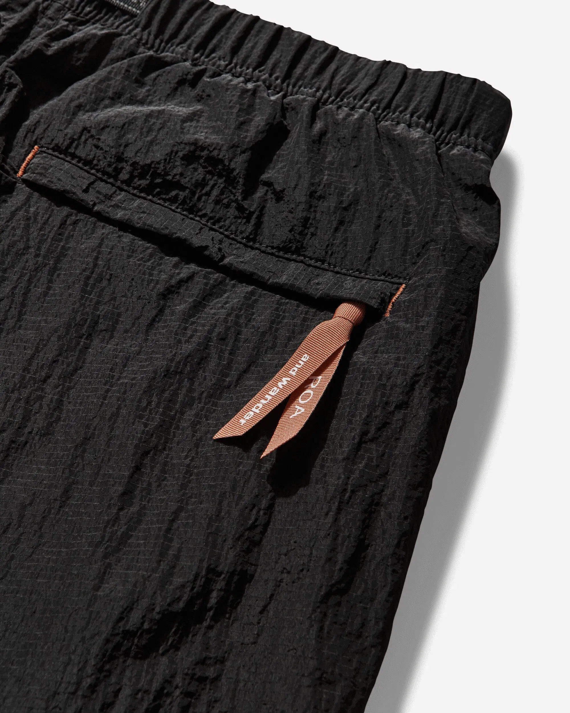 ROA and wander Ripstop Wind Short Pants Off White