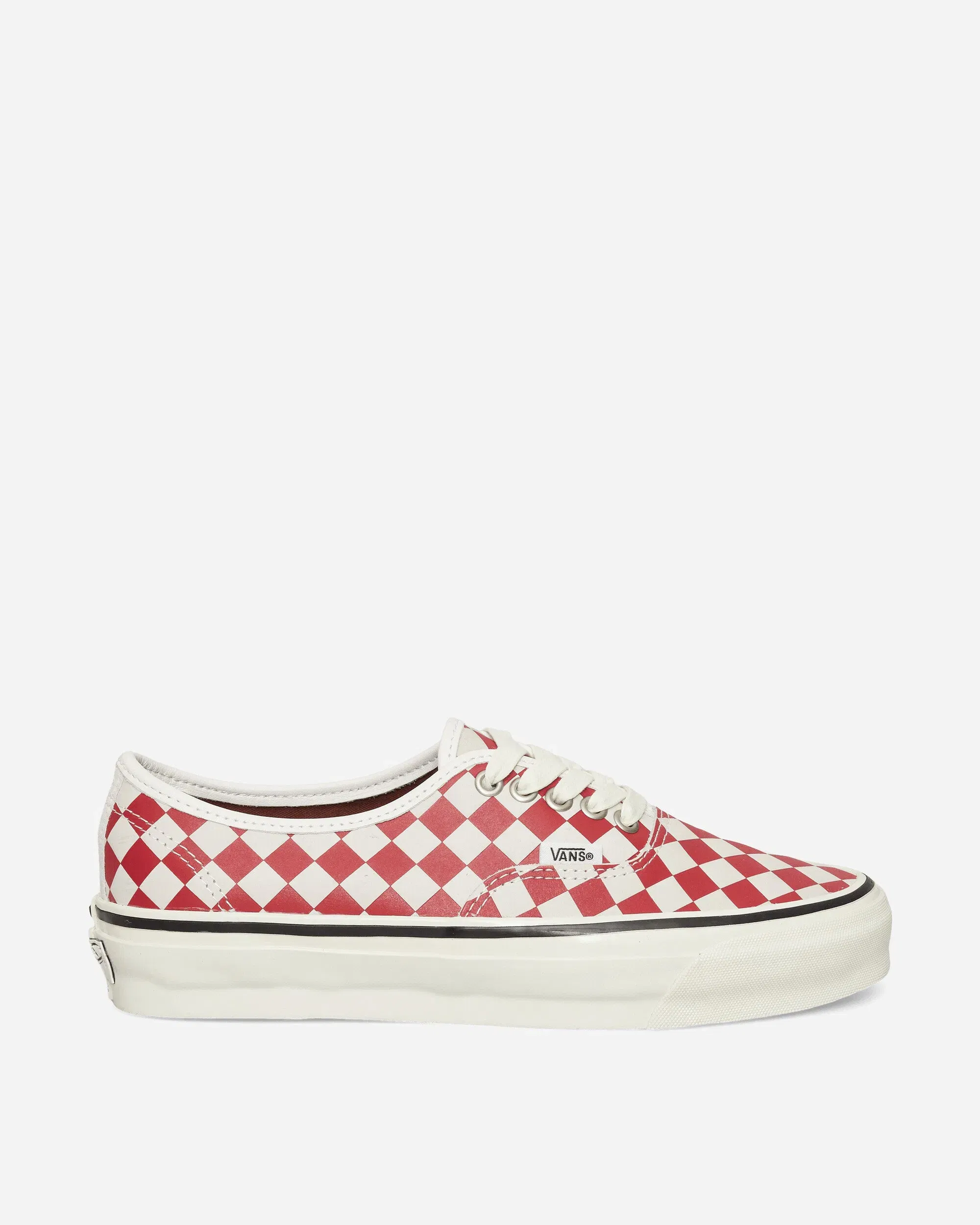 Vans Authentic 44 Diamond Check Sneakers Red / Marshmallow