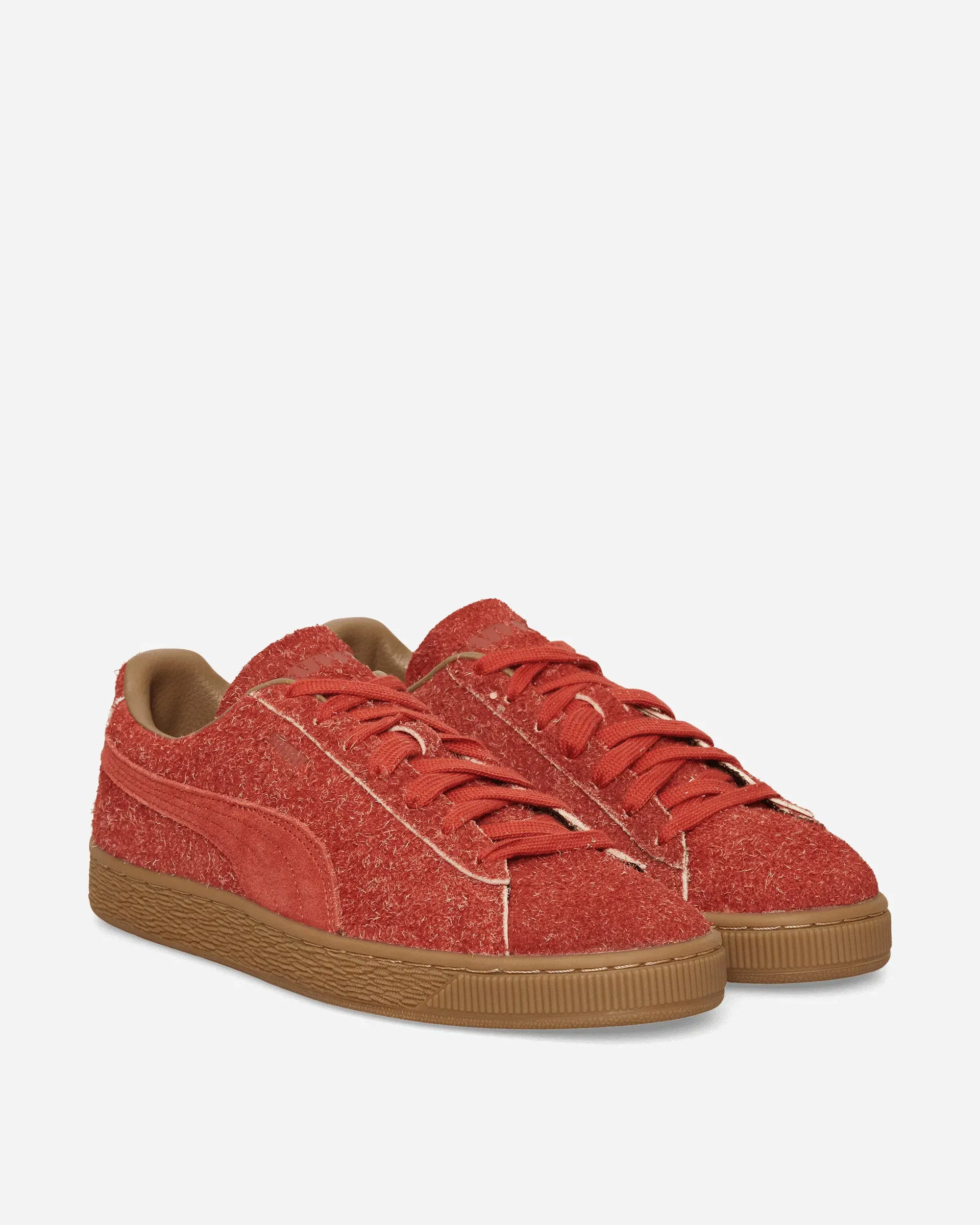 Puma Daniëlle Cathari Suede Fuzzy Sneakers Mars Red