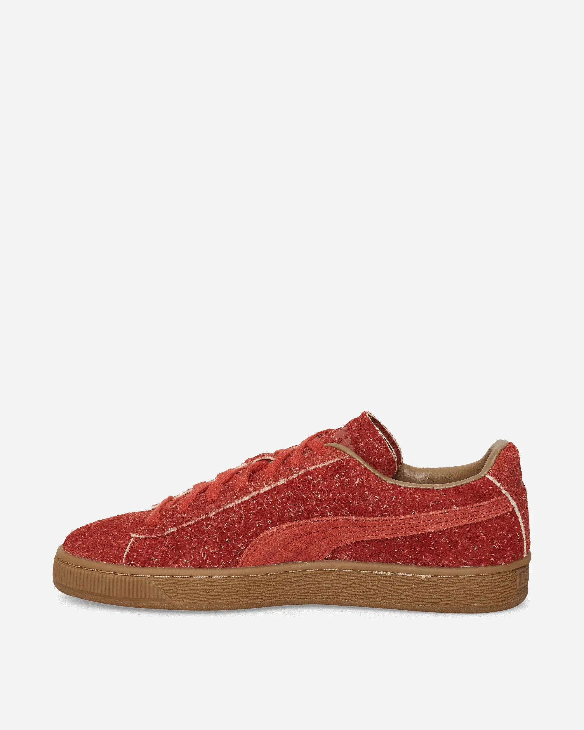 Puma Daniëlle Cathari Suede Fuzzy Sneakers Mars Red