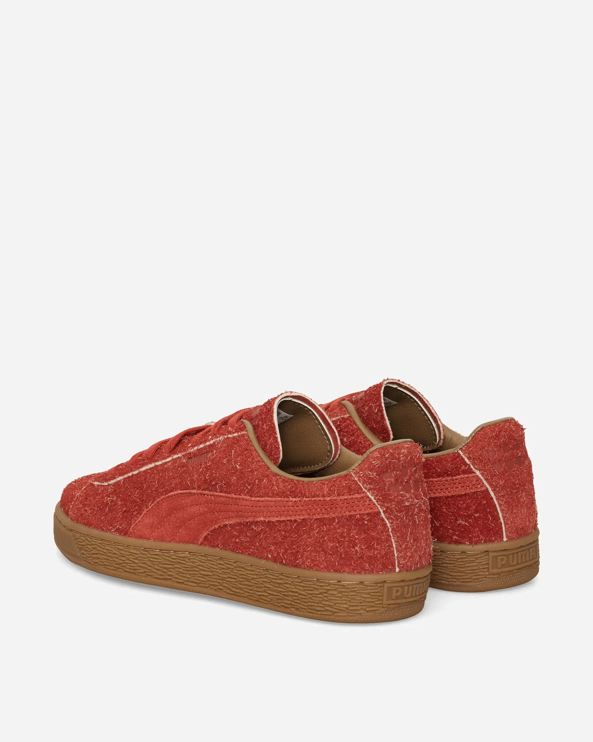 Puma Daniëlle Cathari Suede Fuzzy Sneakers Mars Red