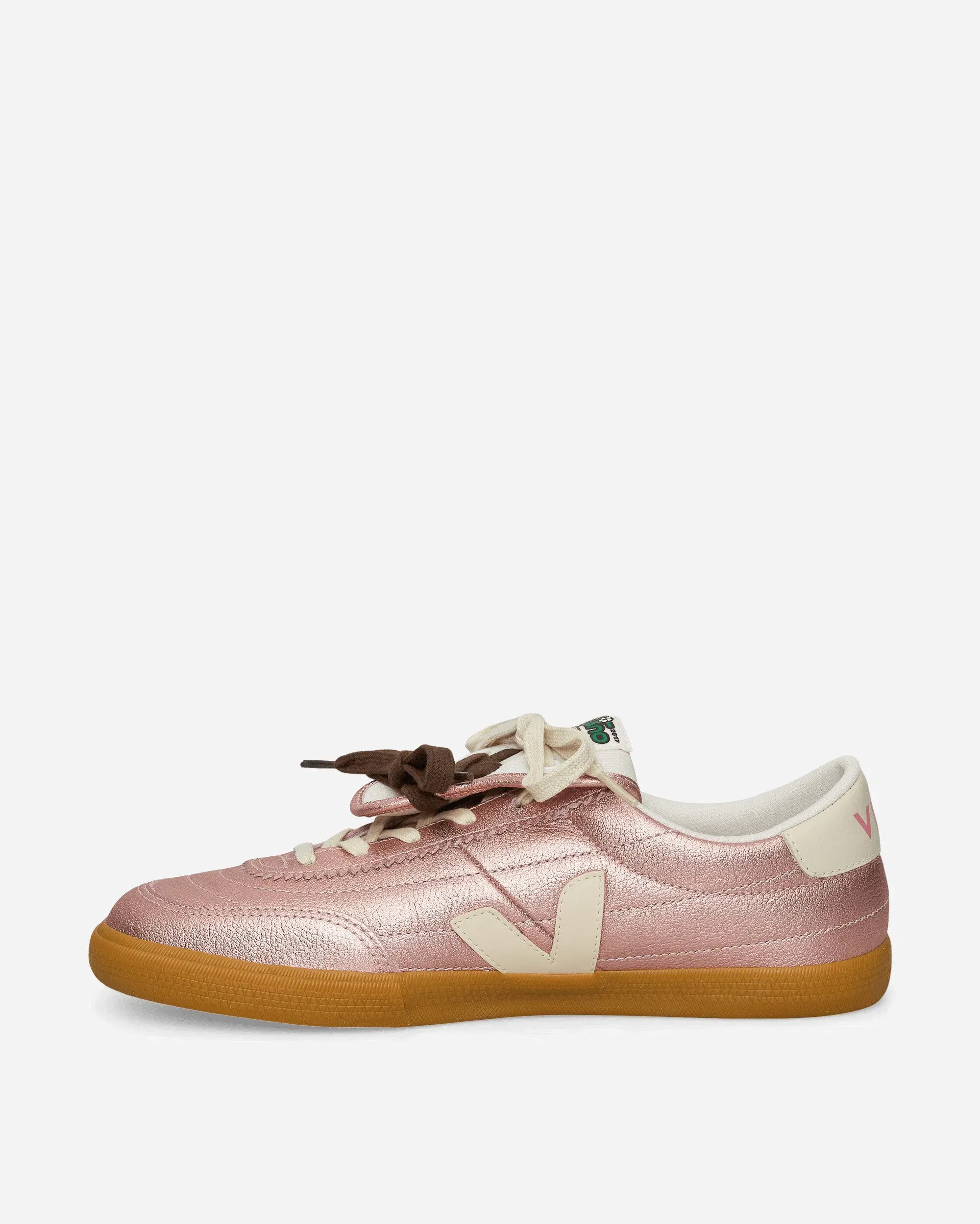 Magliano Veja Panenka Leather Sneakers Pink Nacre