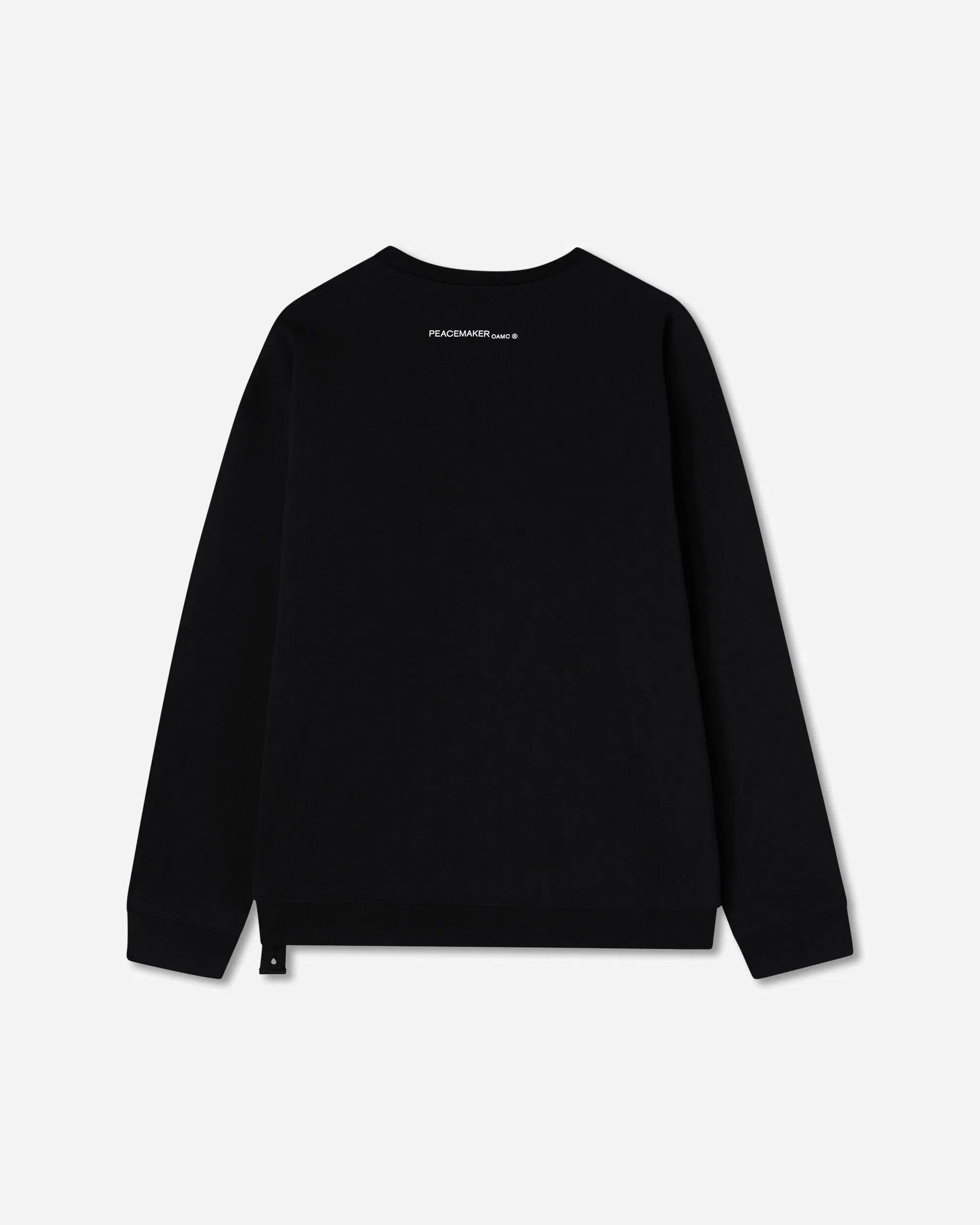 OAMC Peacemaker Men's Bird Loose Fit Crewneck Sweatshirt Black