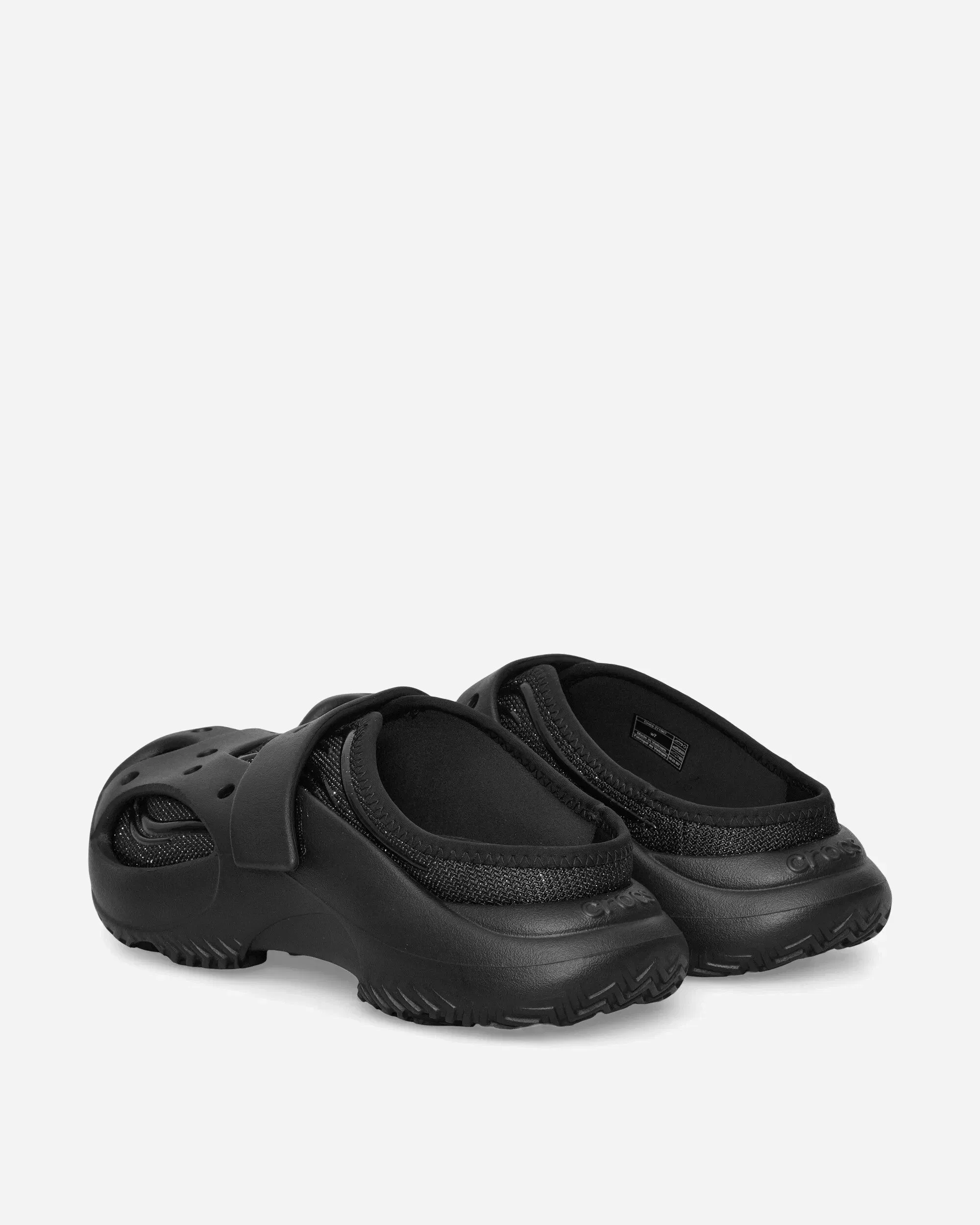 Crocs Women's Caged Mules Black