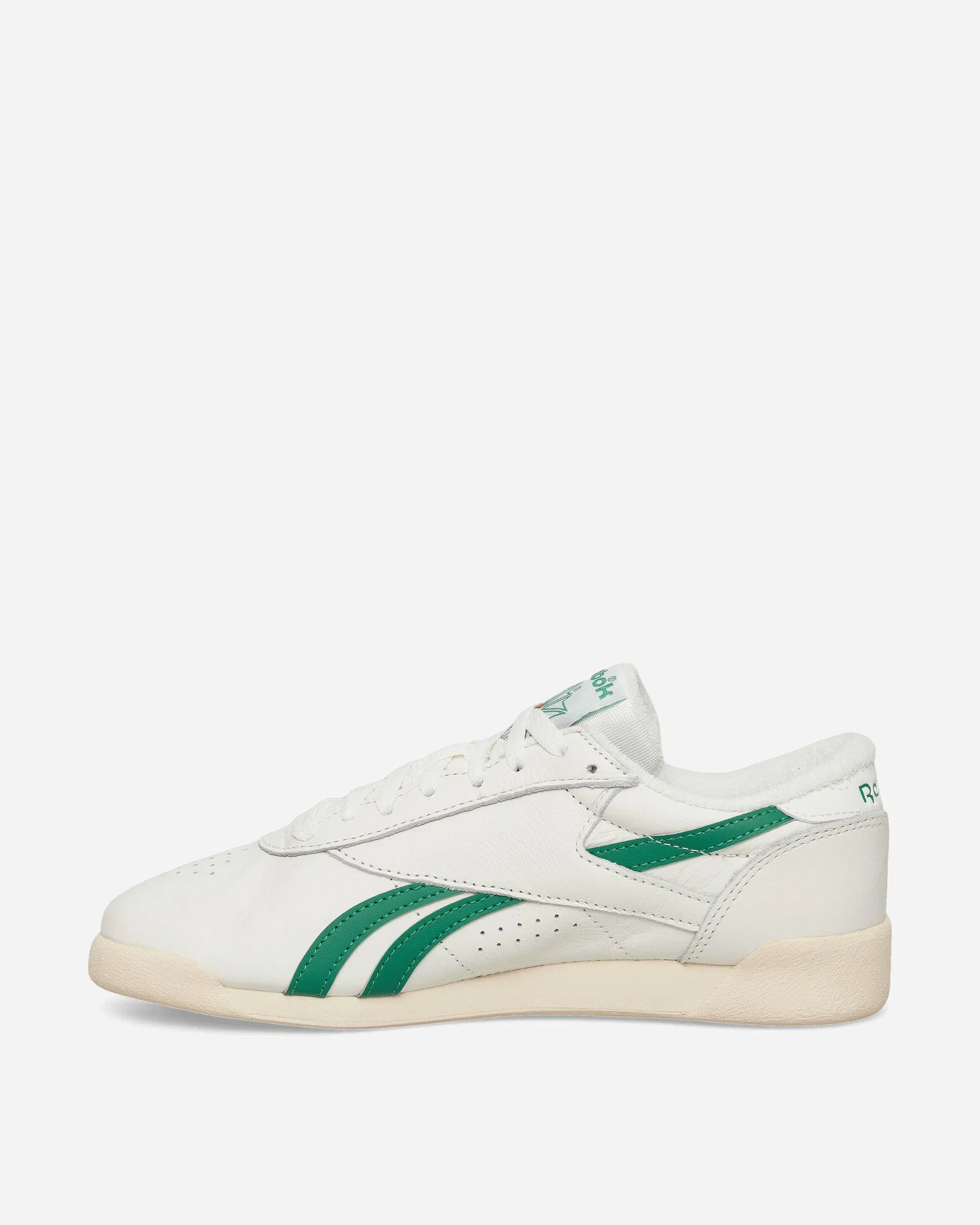 Reebok Women's Freestyle Low Sneakers Chalk / Glen Green / Paper White