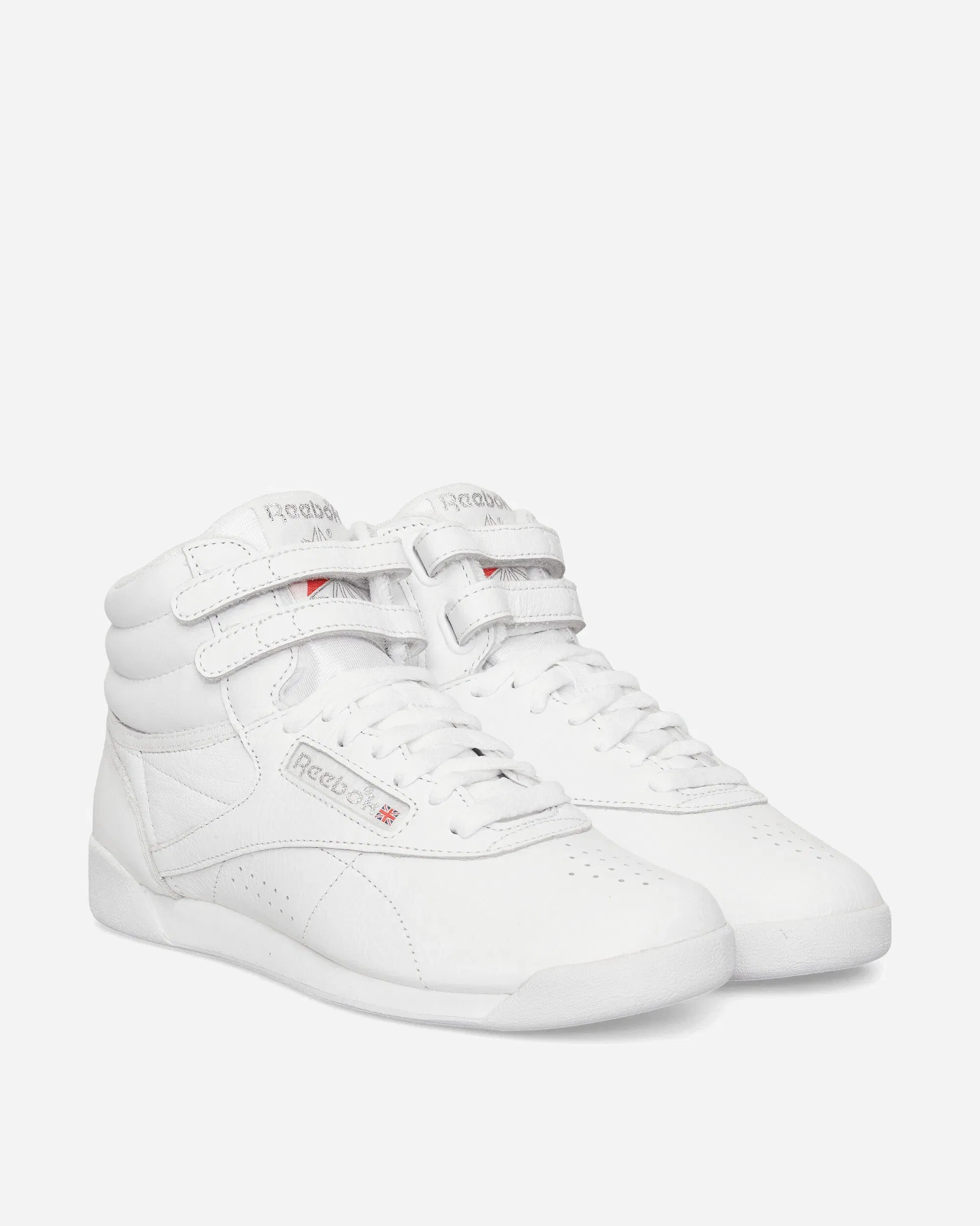 Reebok Women's Freestyle Hi Sneakers Intense White / Silver