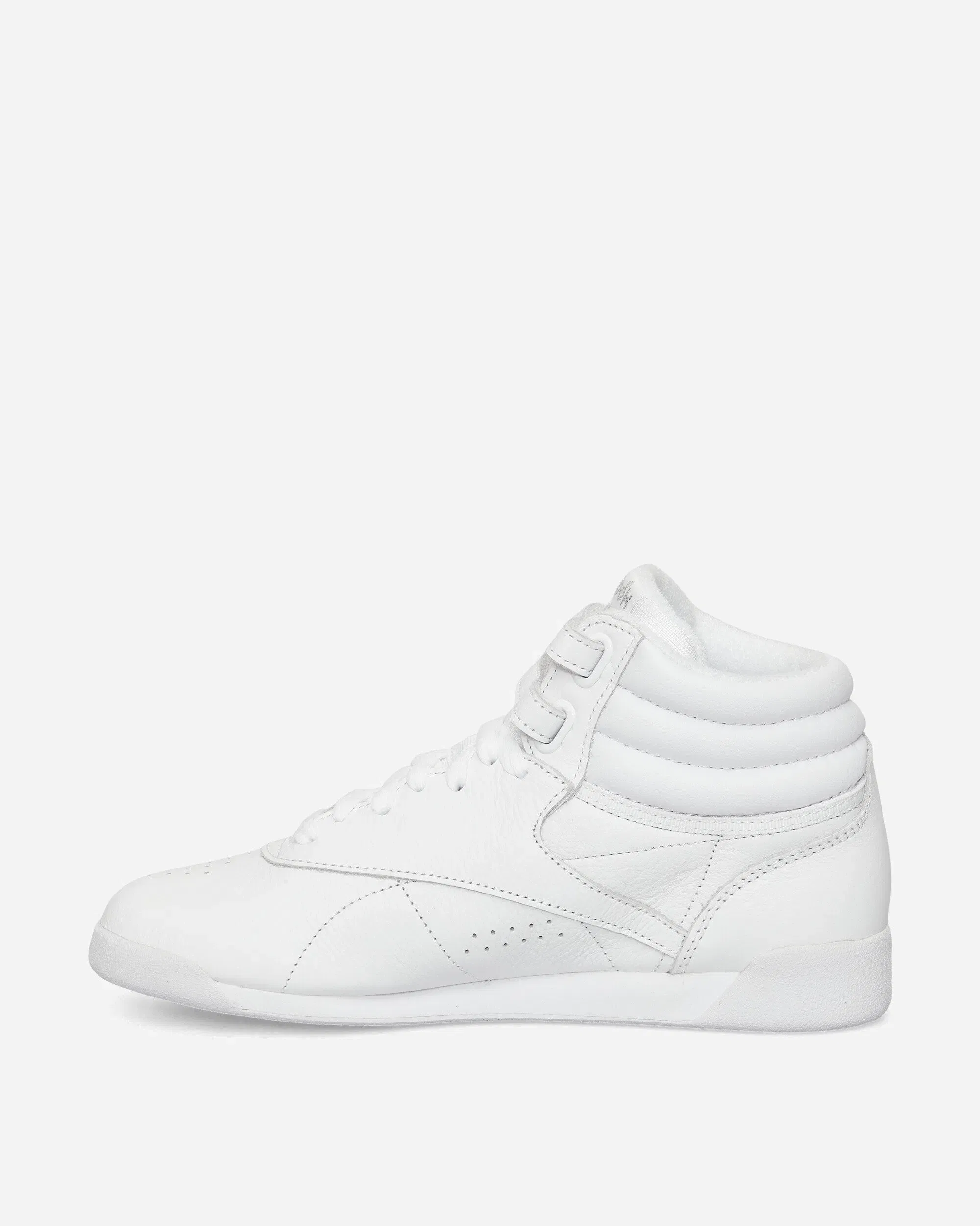 Reebok Women's Freestyle Hi Sneakers Intense White / Silver