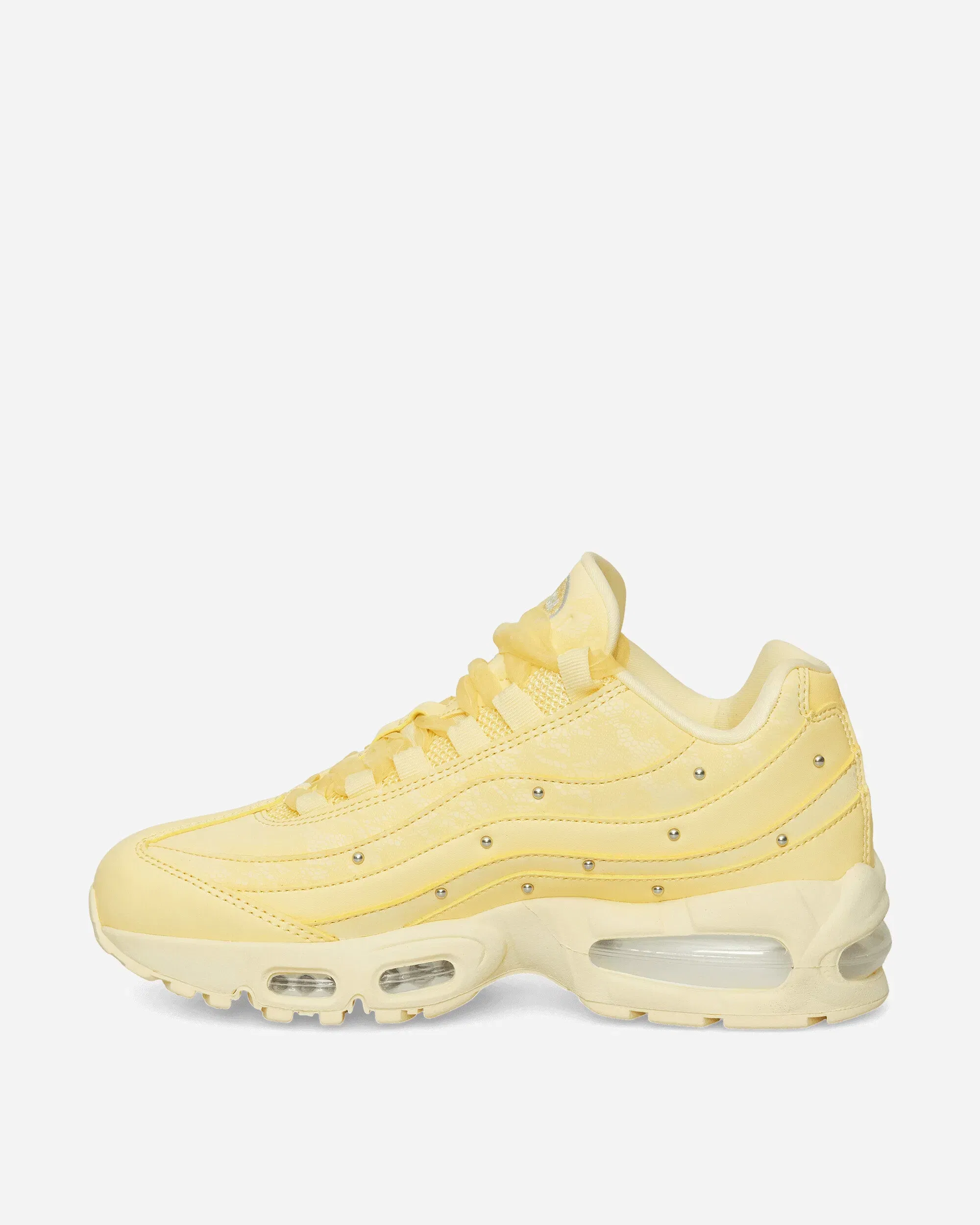 Nike Women's Air Max 95 Big Bubble Sneakers Soft Yellow