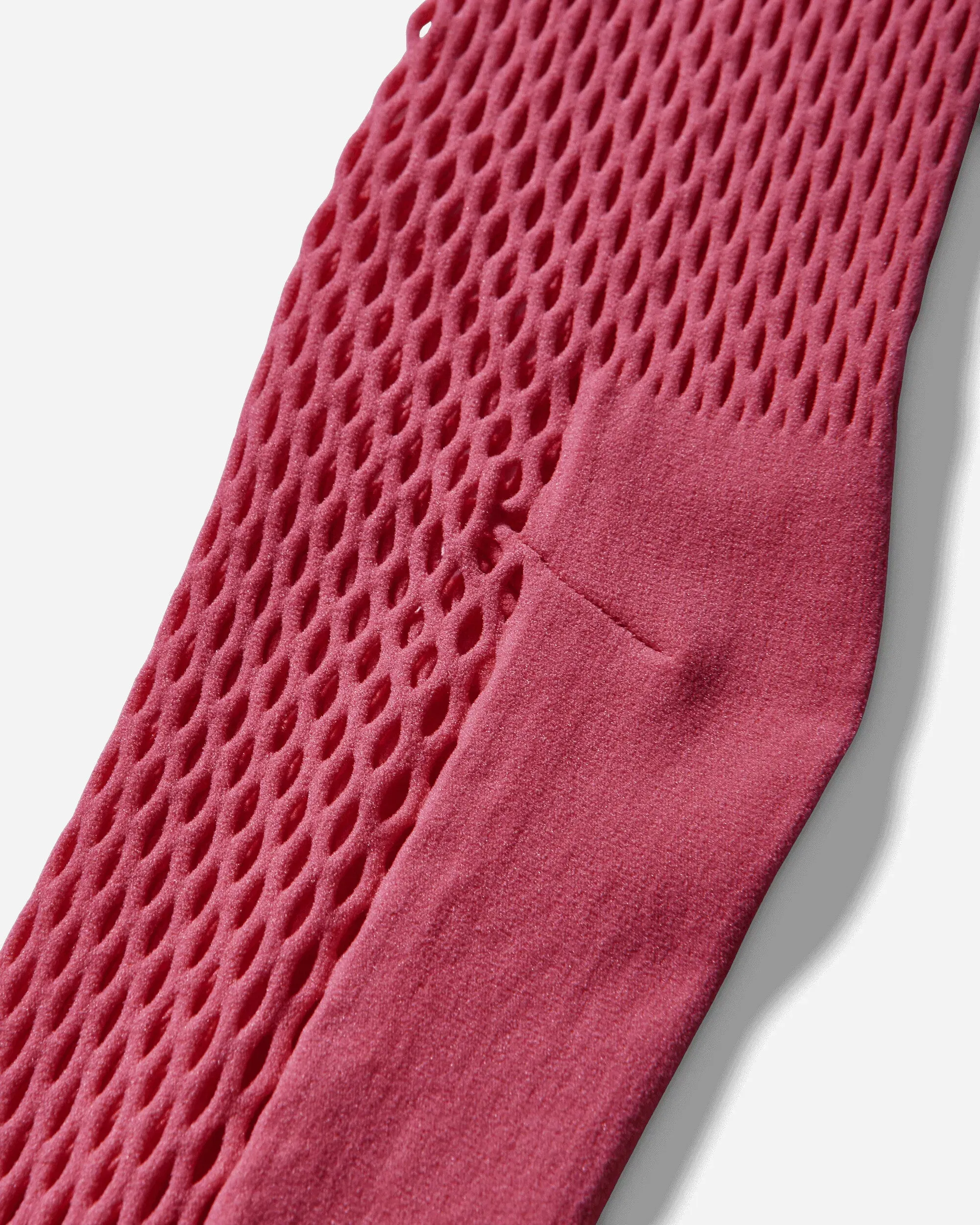 Comme Des Garçons Homme Plus Nylon Mesh Long Socks Pink