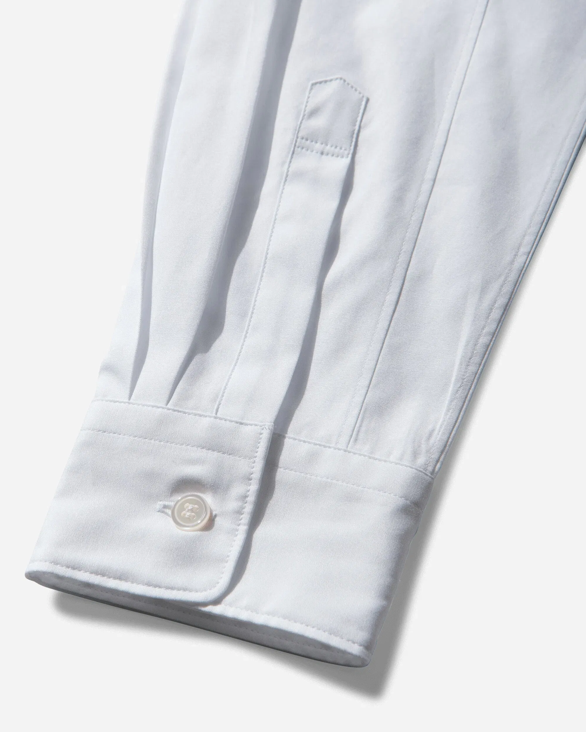 Comme Des Garçons Homme Plus Men's Scarf Longsleeve Shirt White