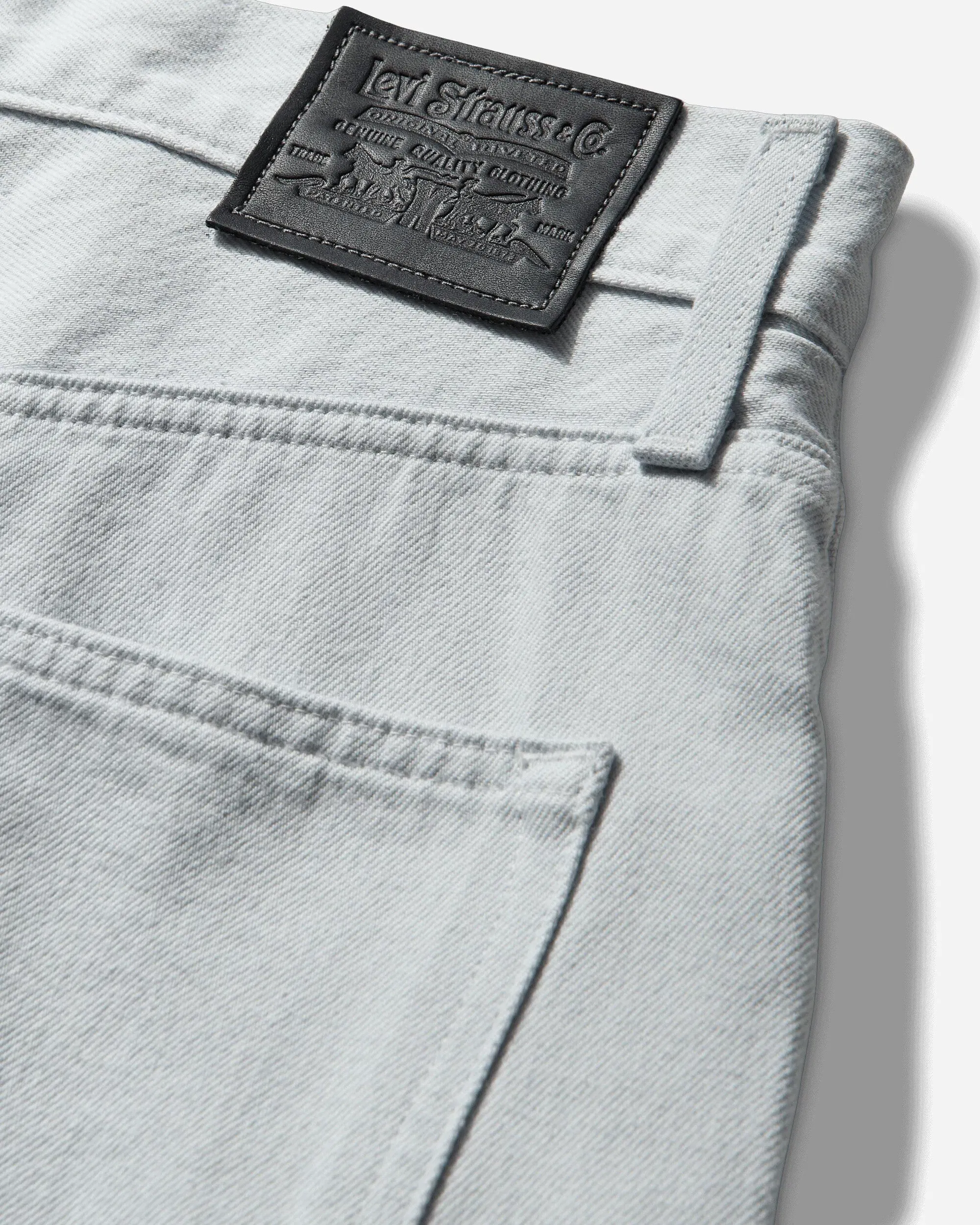 Levi's Women's Blue Tab Embroidered Bandit Shorts Blue