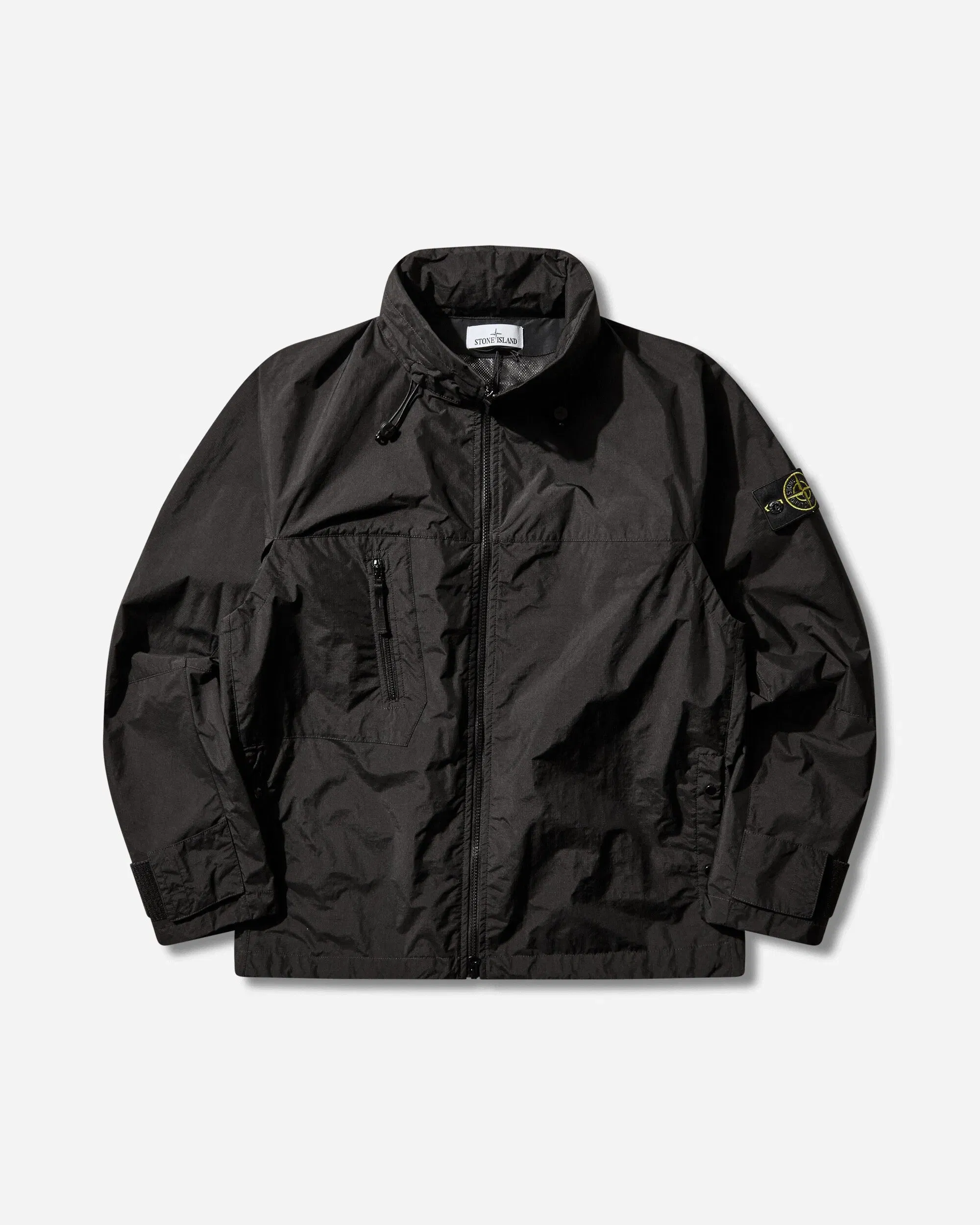 Stone Island Men's Metal Lamina Poly Ripstop Jacket Black