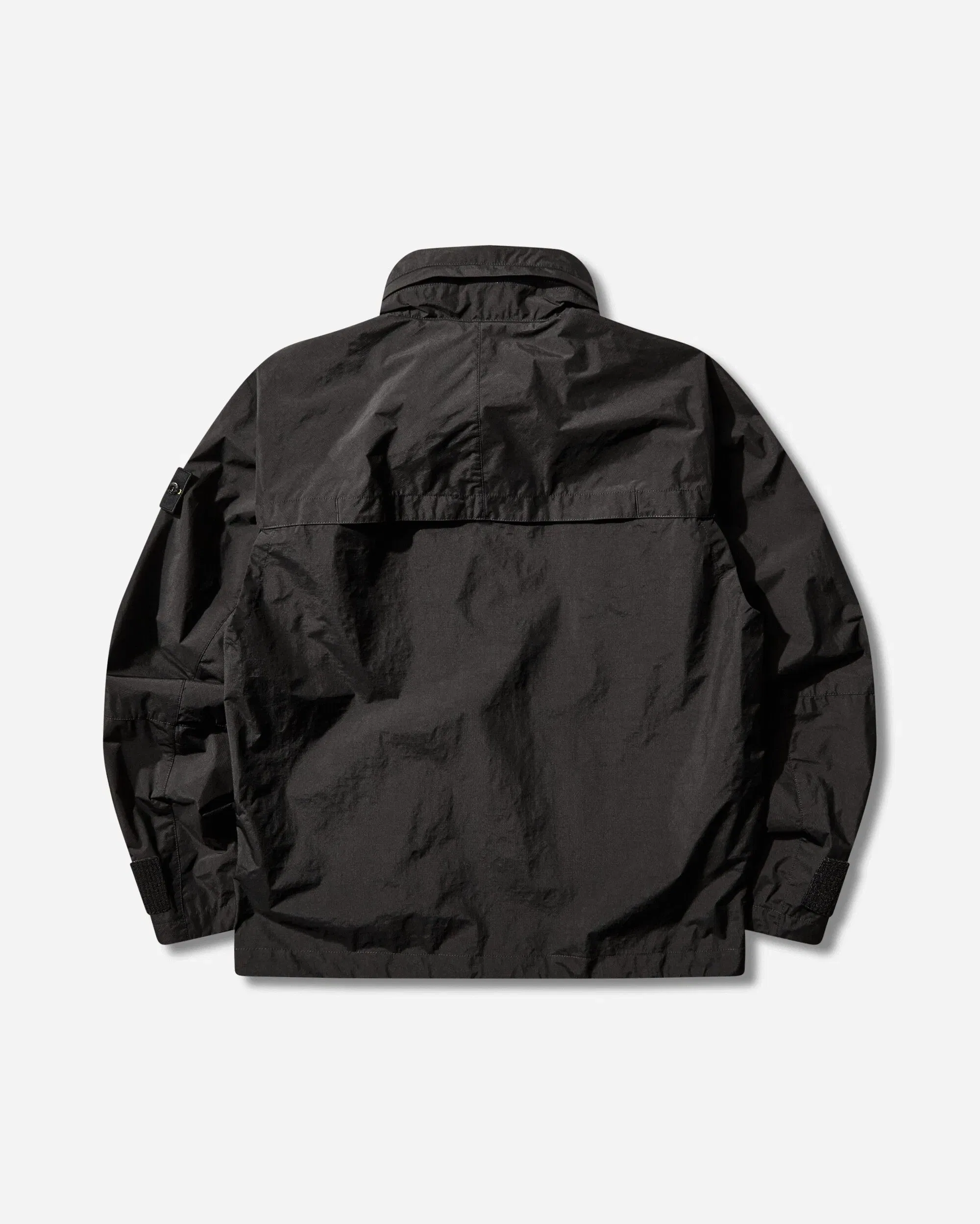 Stone Island Men's Metal Lamina Poly Ripstop Jacket Black