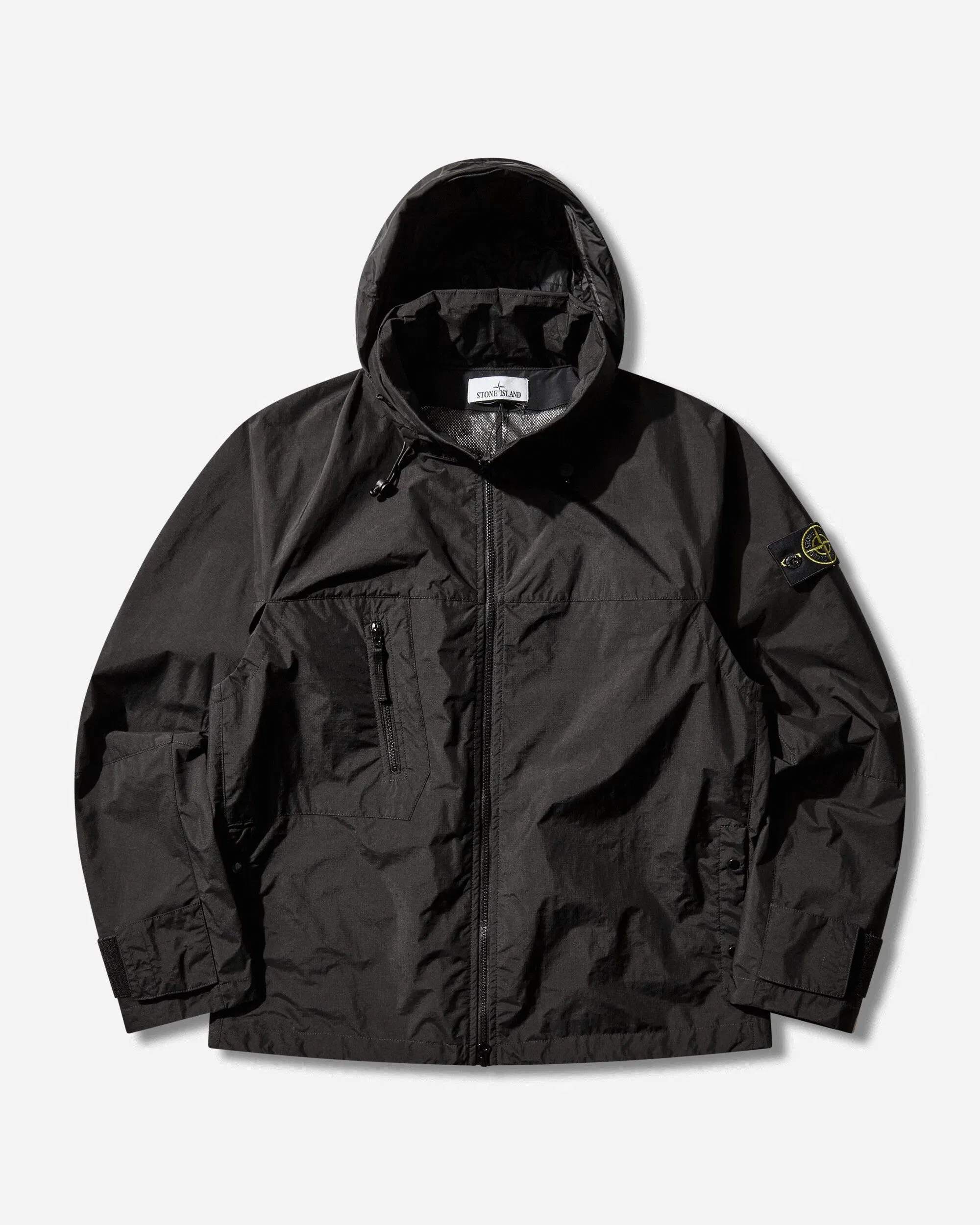 Stone Island Men's Metal Lamina Poly Ripstop Jacket Black