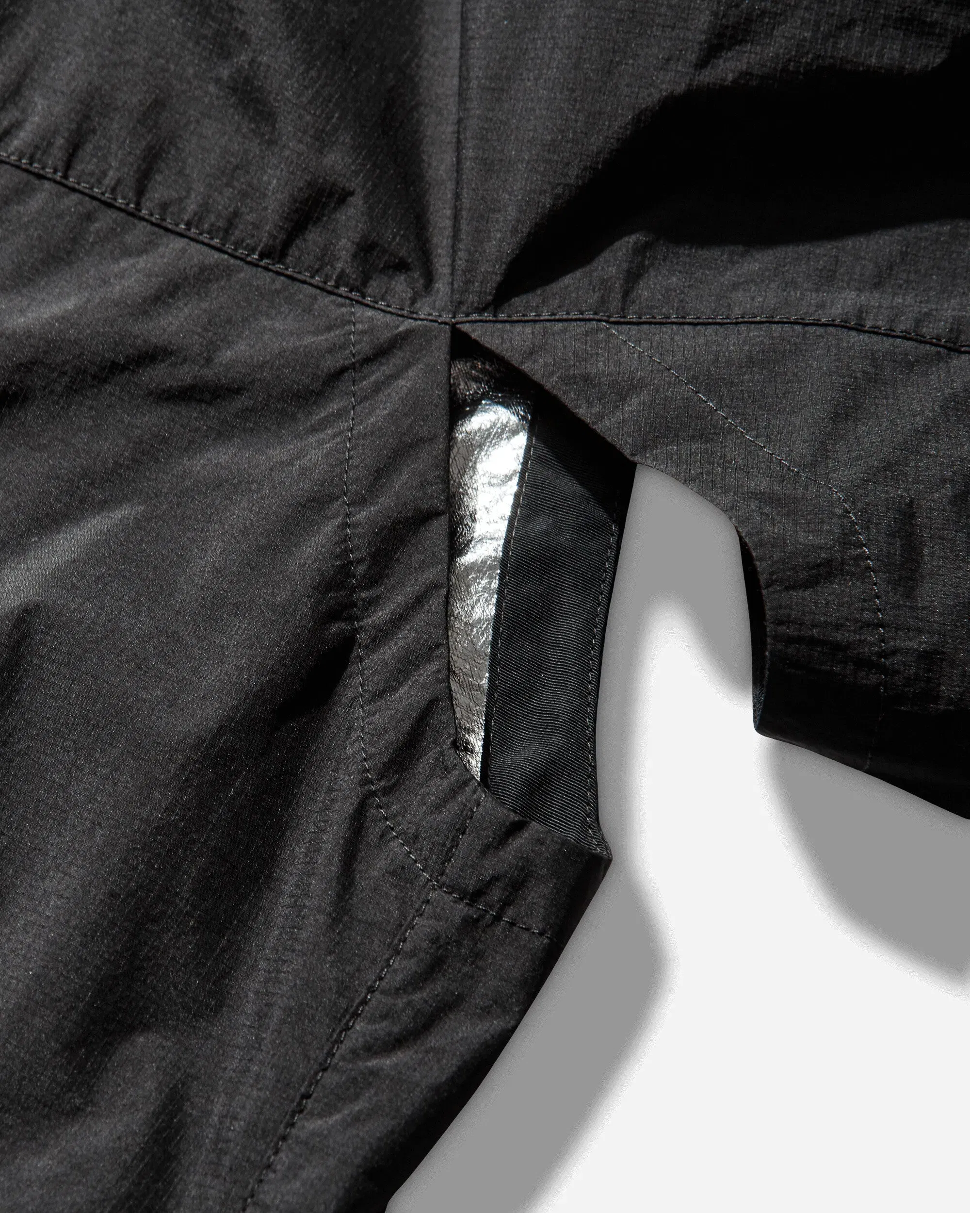 Stone Island Men's Metal Lamina Poly Ripstop Jacket Black