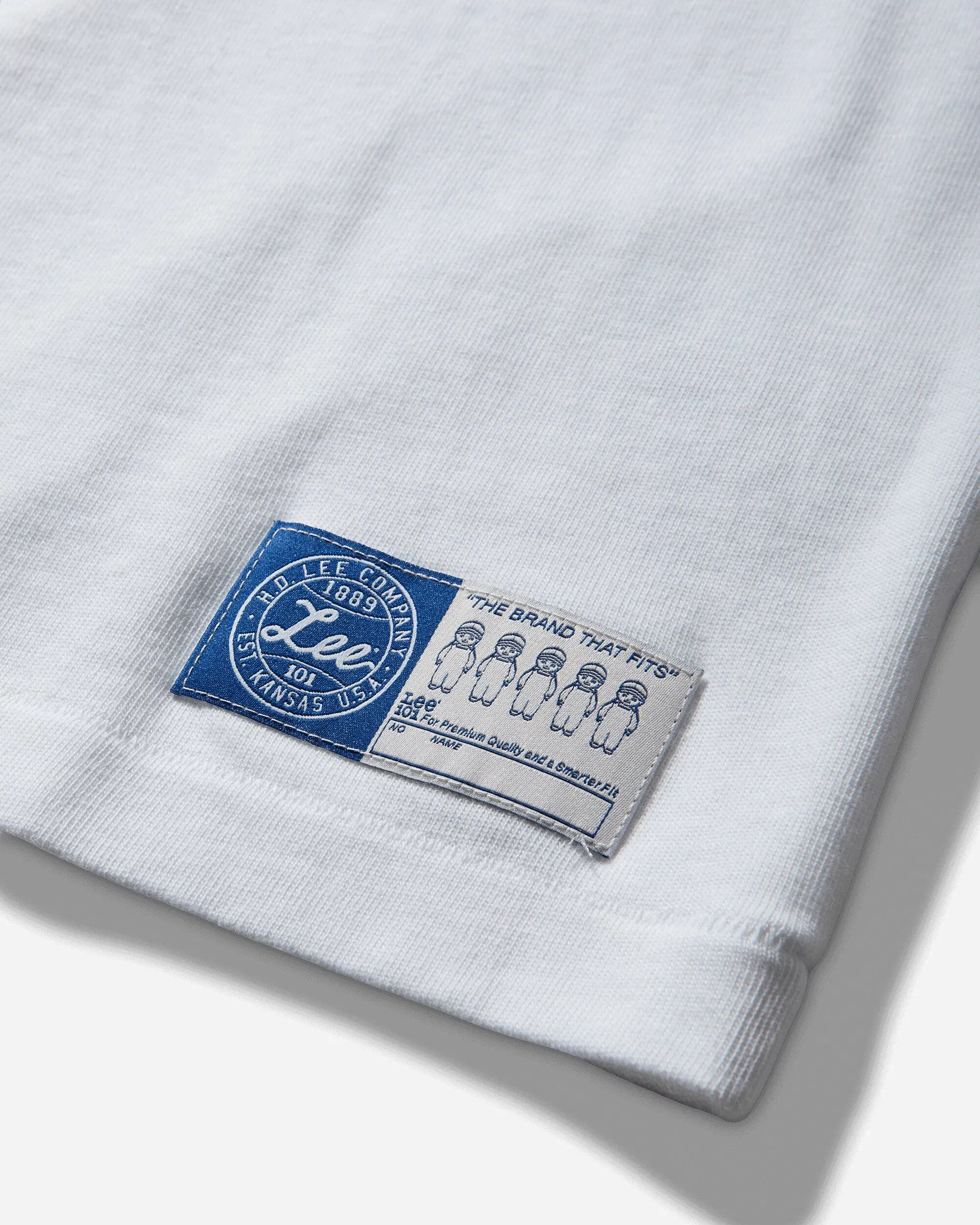 Lee 101 Men's 101 Relaxed T-Shirt Bright White