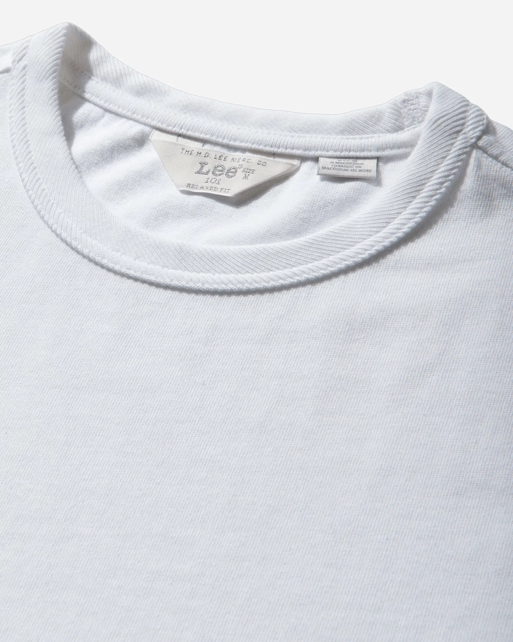 Lee 101 Men's 101 Relaxed T-Shirt Bright White