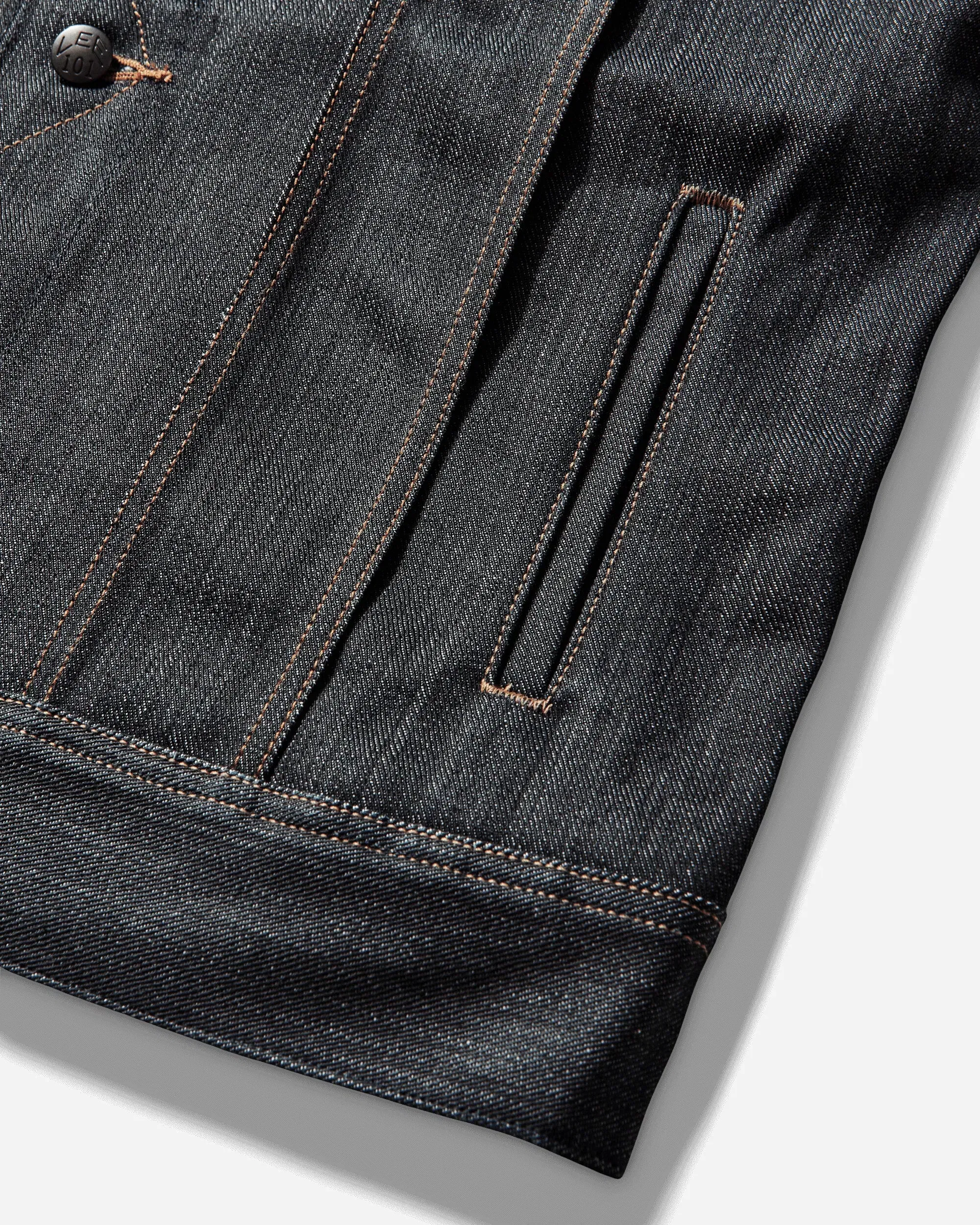 Lee 101 Men's 101 Regular Rider Jacket Dry Blue