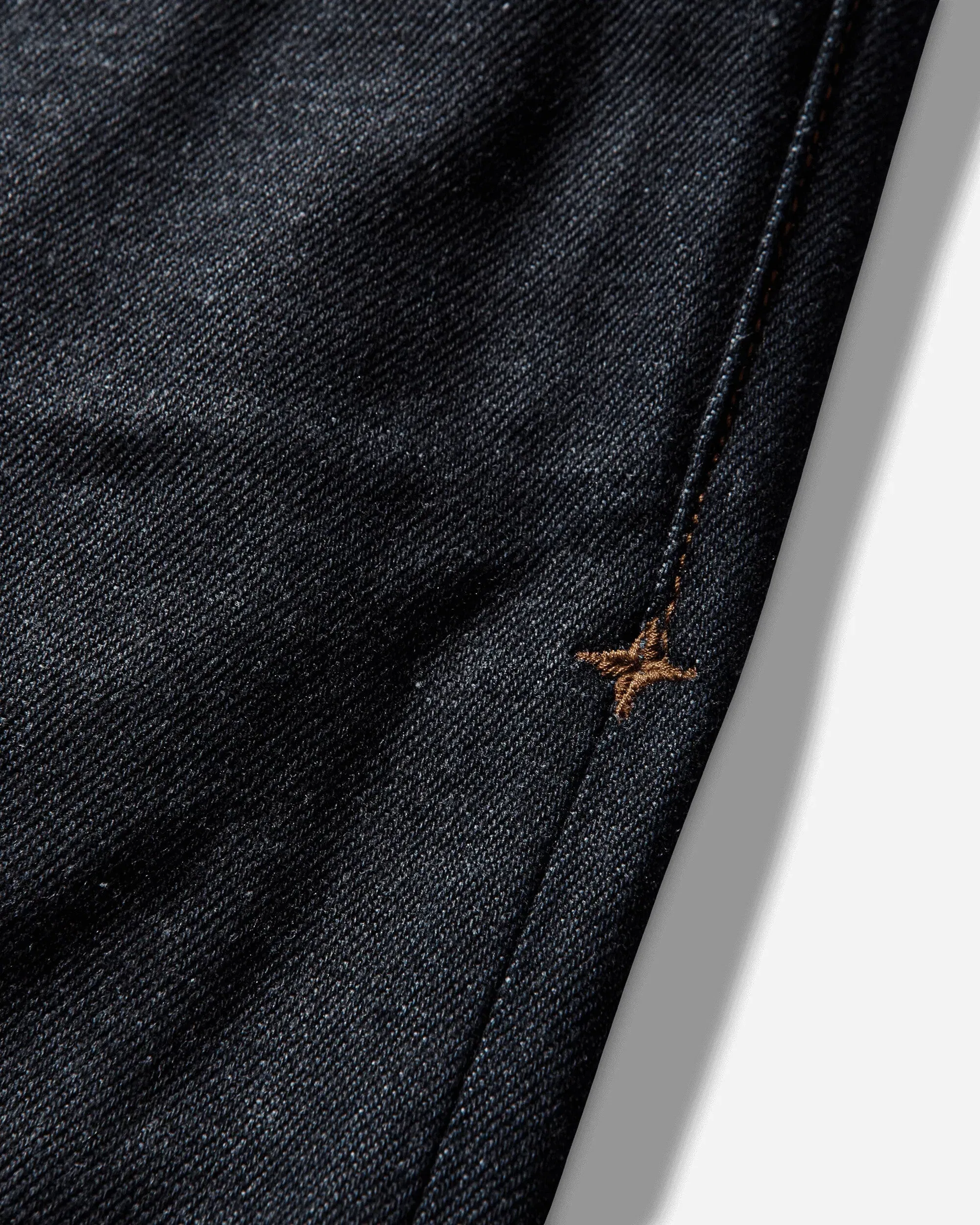Stone Island Men's Selvedge Indigo Denim-Raw Regular Fit Jeans Blue Raw
