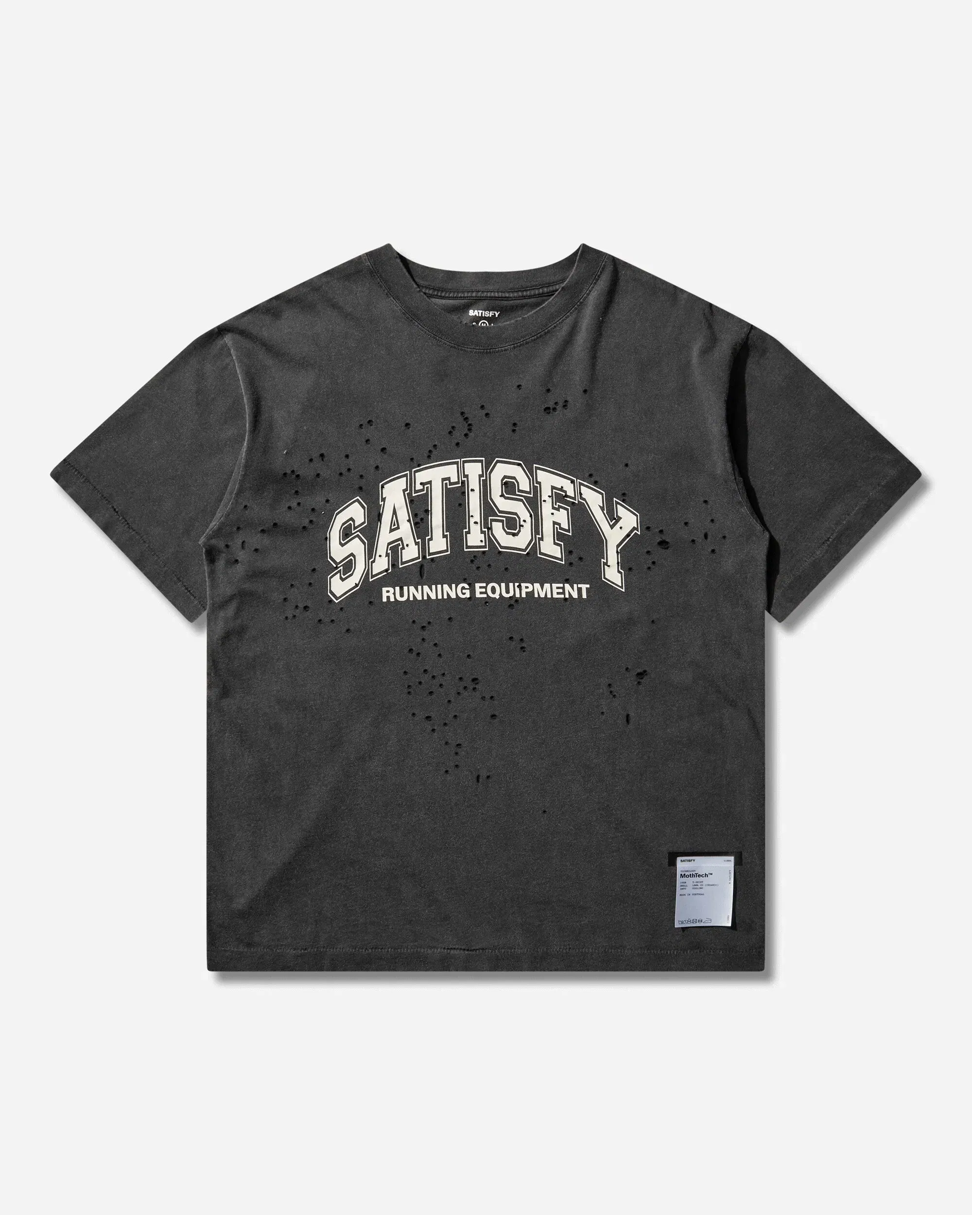 Satisfy Men's MothTech T-Shirt Aged Black
