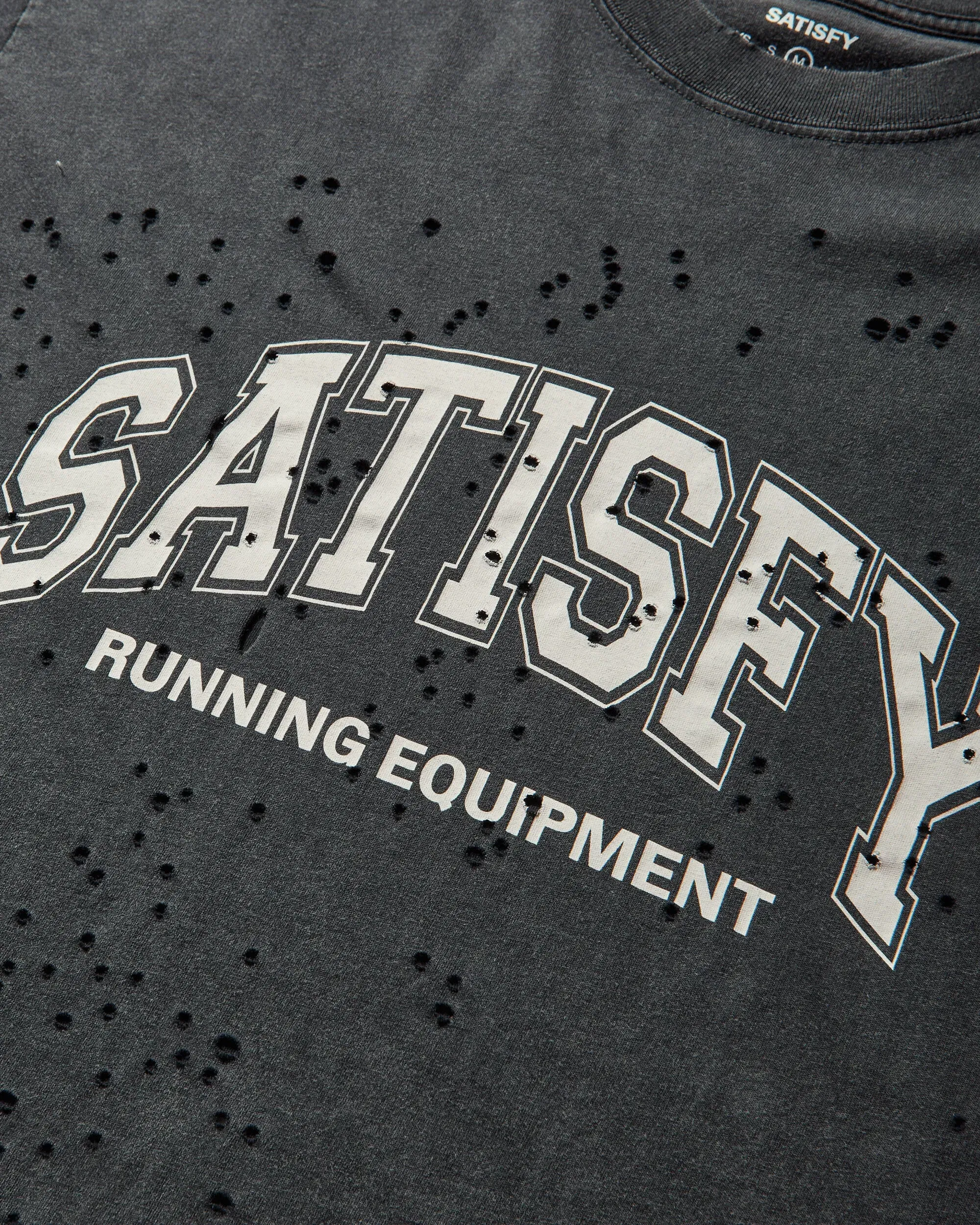 Satisfy Men's MothTech T-Shirt Aged Black
