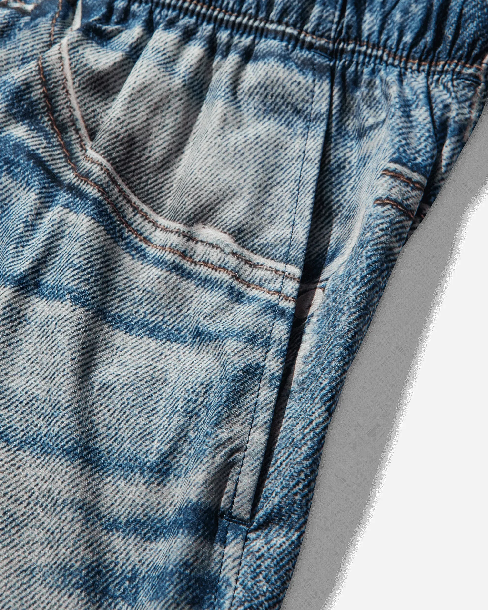Satisfy Men's PeaceShell 5in Unlined Shorts Digital Denim