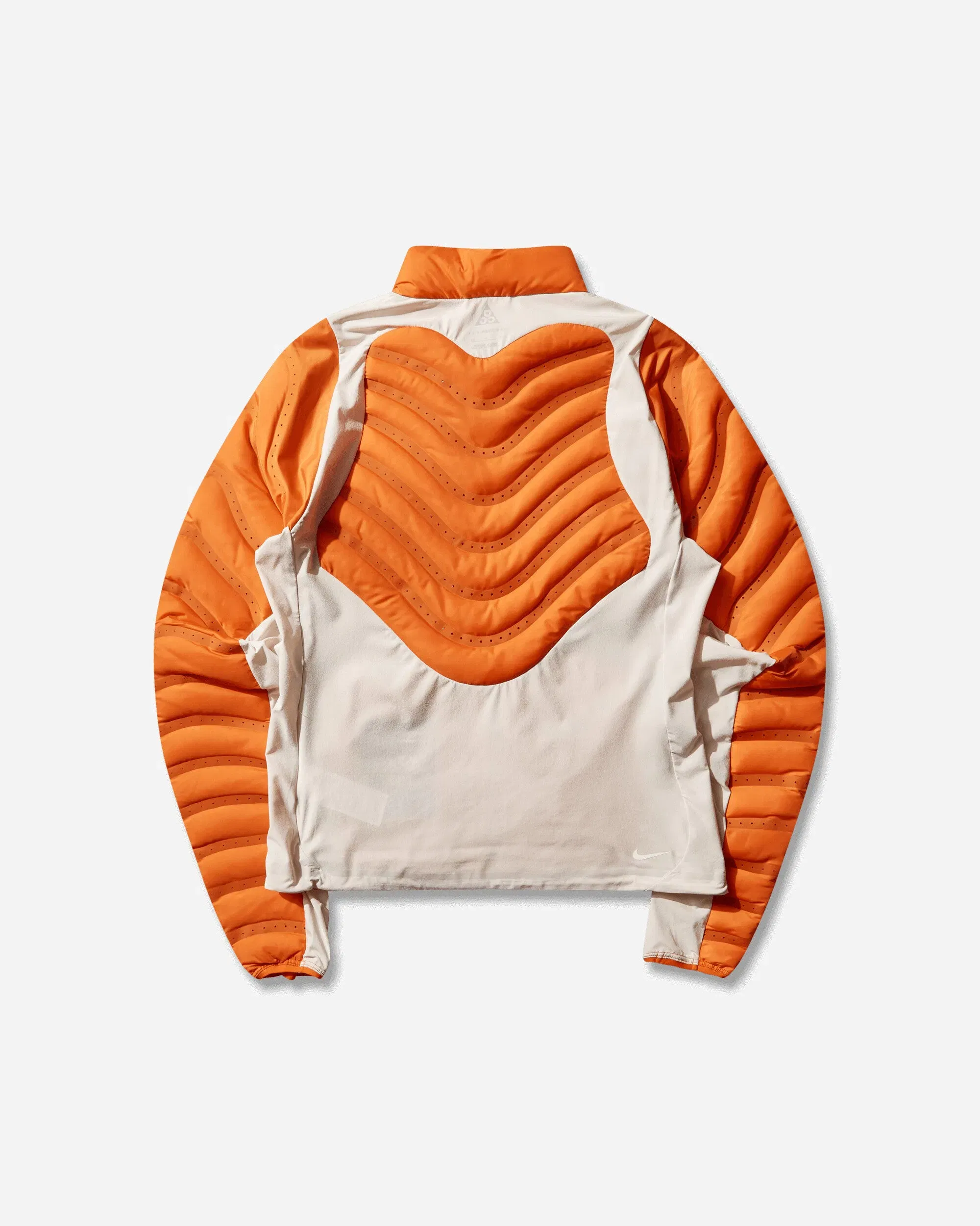 Nike Women's ACG 'Lava Loft' Therma-FIT Trail Running Jacket Safety Orange / Light Orewood Brown