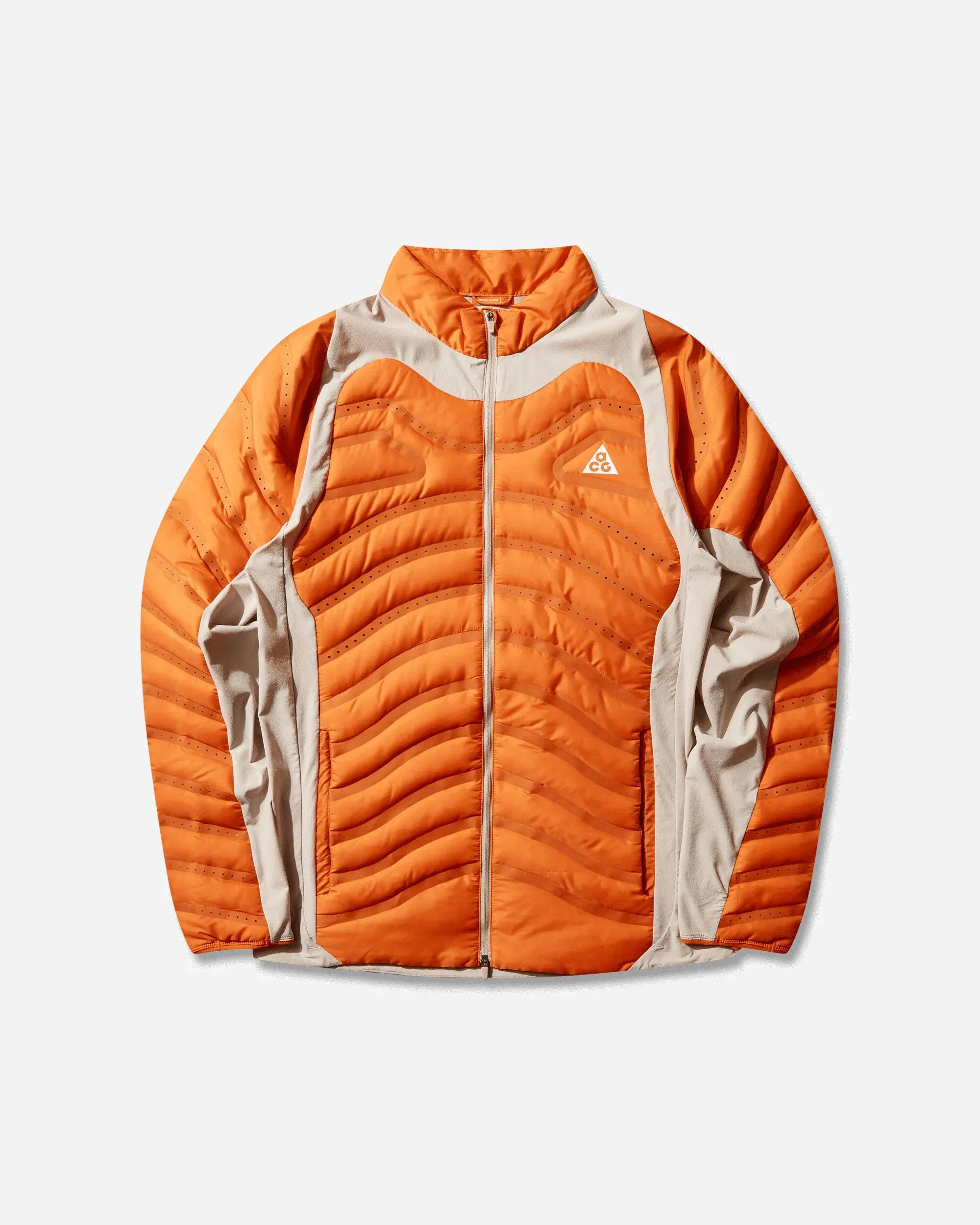 Nike Men's ACG 'Lava Loft' Therma-FIT Jacket Safety Orange / Cream II