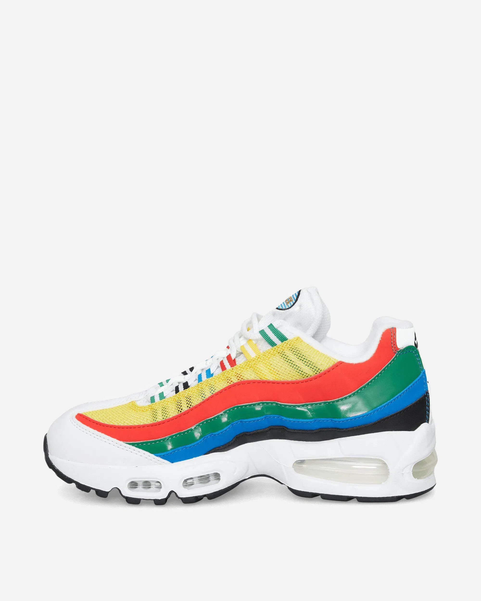 Nike Air Max 95 Big Bubble Sneakers Varsity Maize / Chile Red / Classic Green / Photo Blue