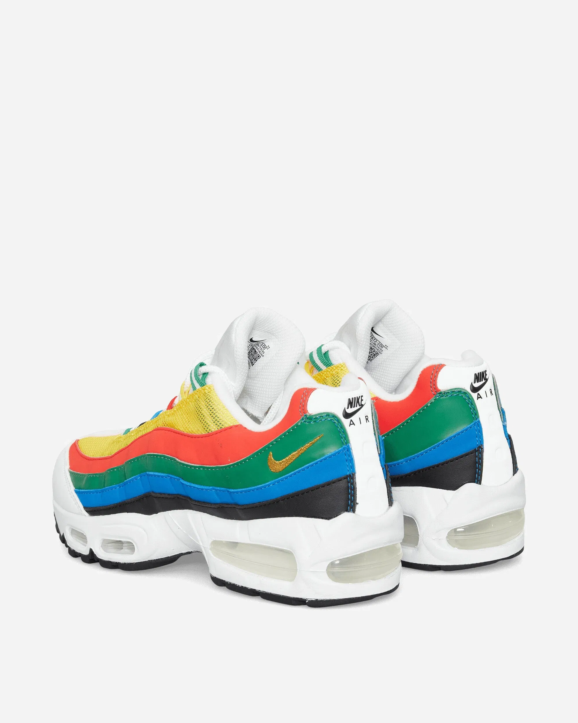 Nike Air Max 95 Big Bubble Sneakers Varsity Maize / Chile Red / Classic Green / Photo Blue