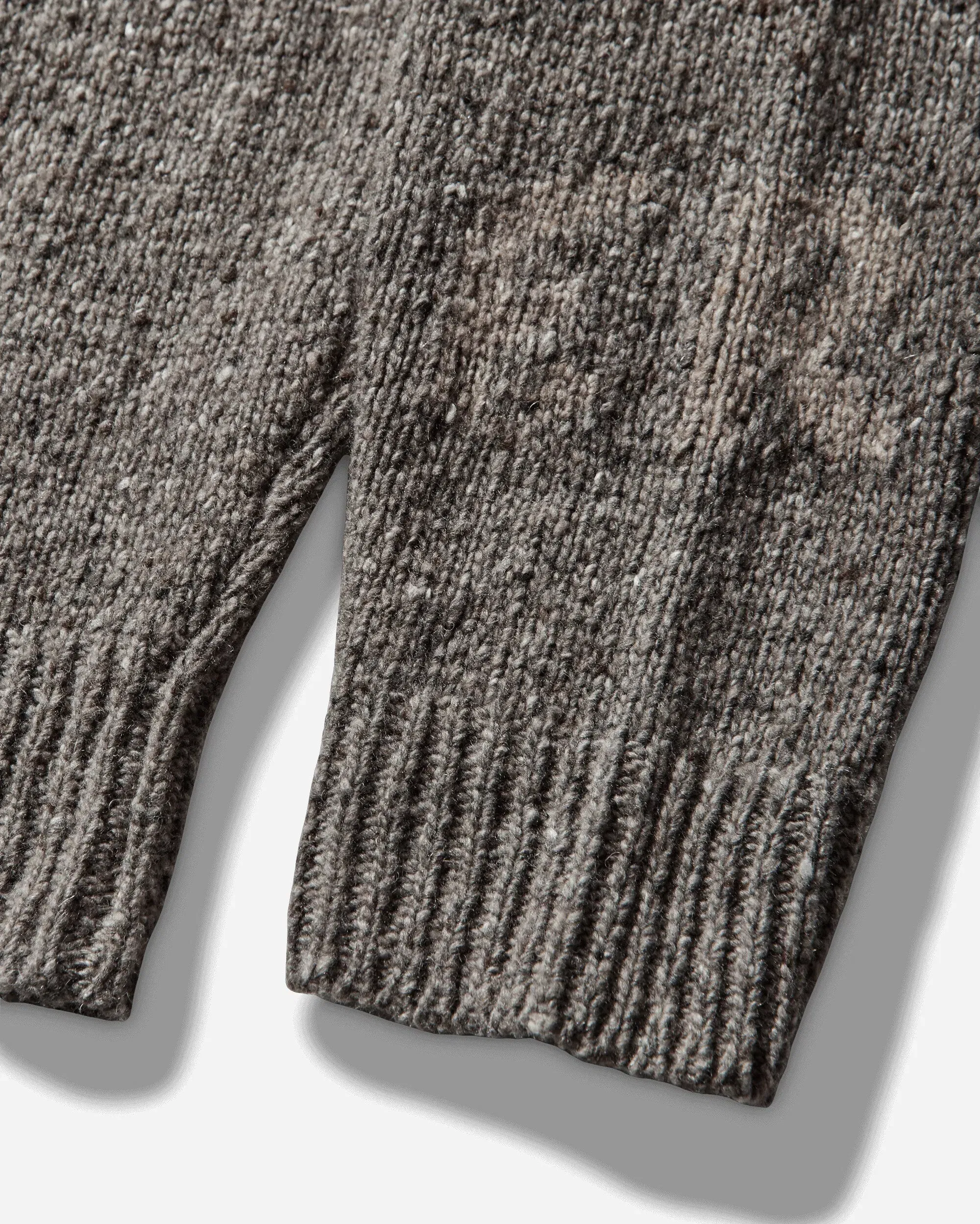 ERL Men's Slit-Neck Sweater Grey