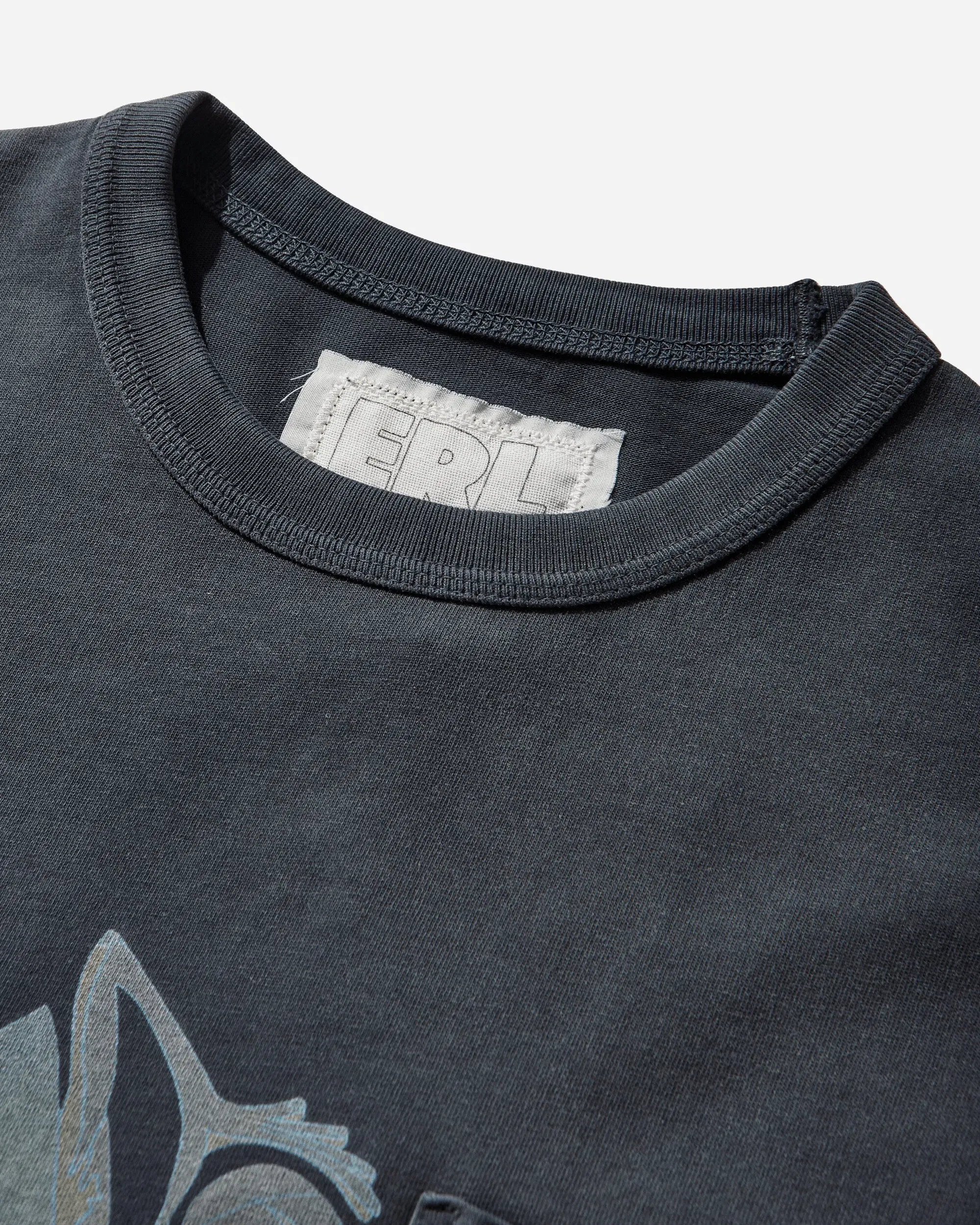 ERL Men's Puke T-Shirt Blue