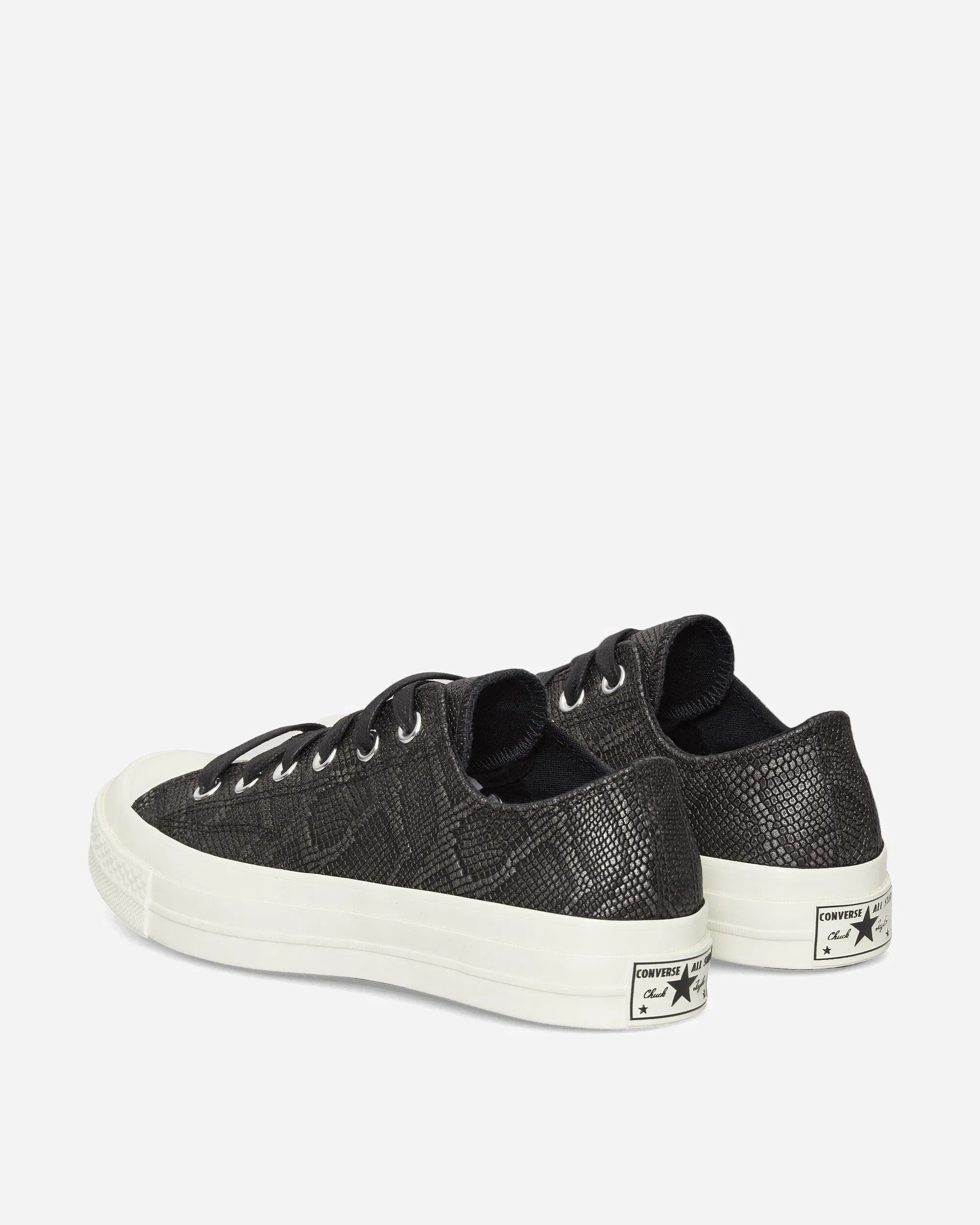 Converse Chuck 70 Snakeskin Print Sneakers Black