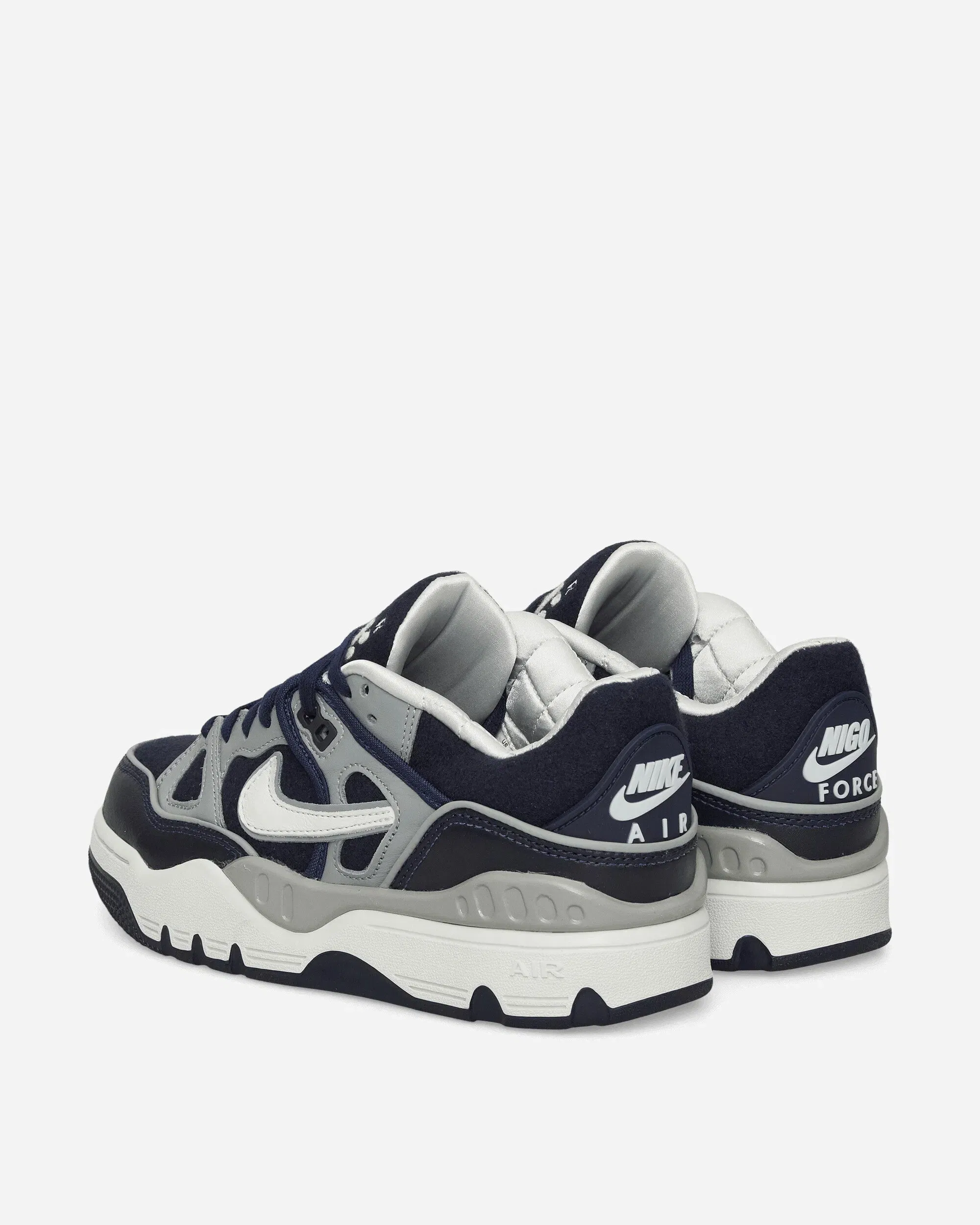 Nike NIGO Air Force 3 Low Sneakers Midnight Navy / Shadow Grey